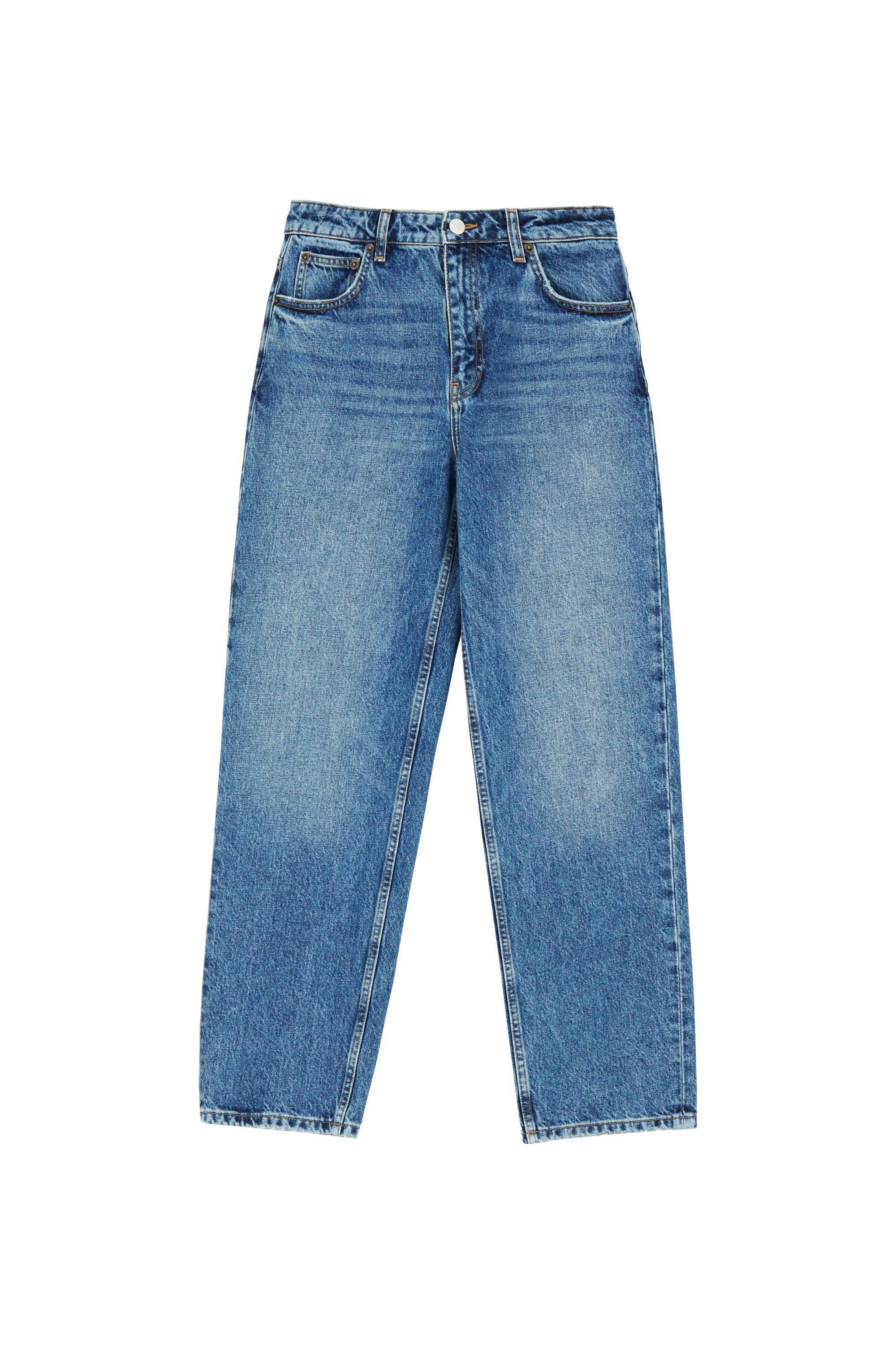 Allison Cropped Jeans |Â Slouchy Blue