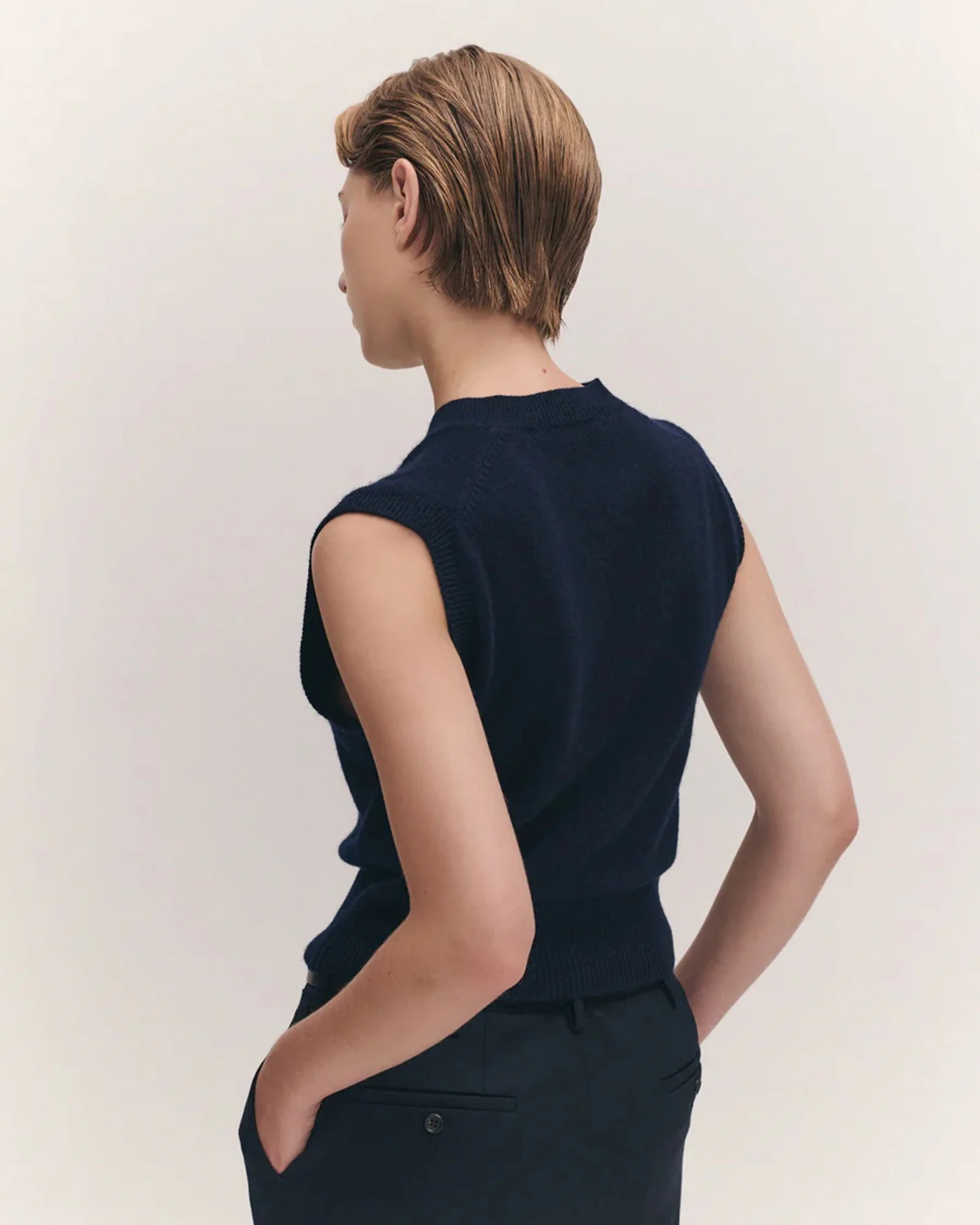 Athea Tank | Navy - Image 6