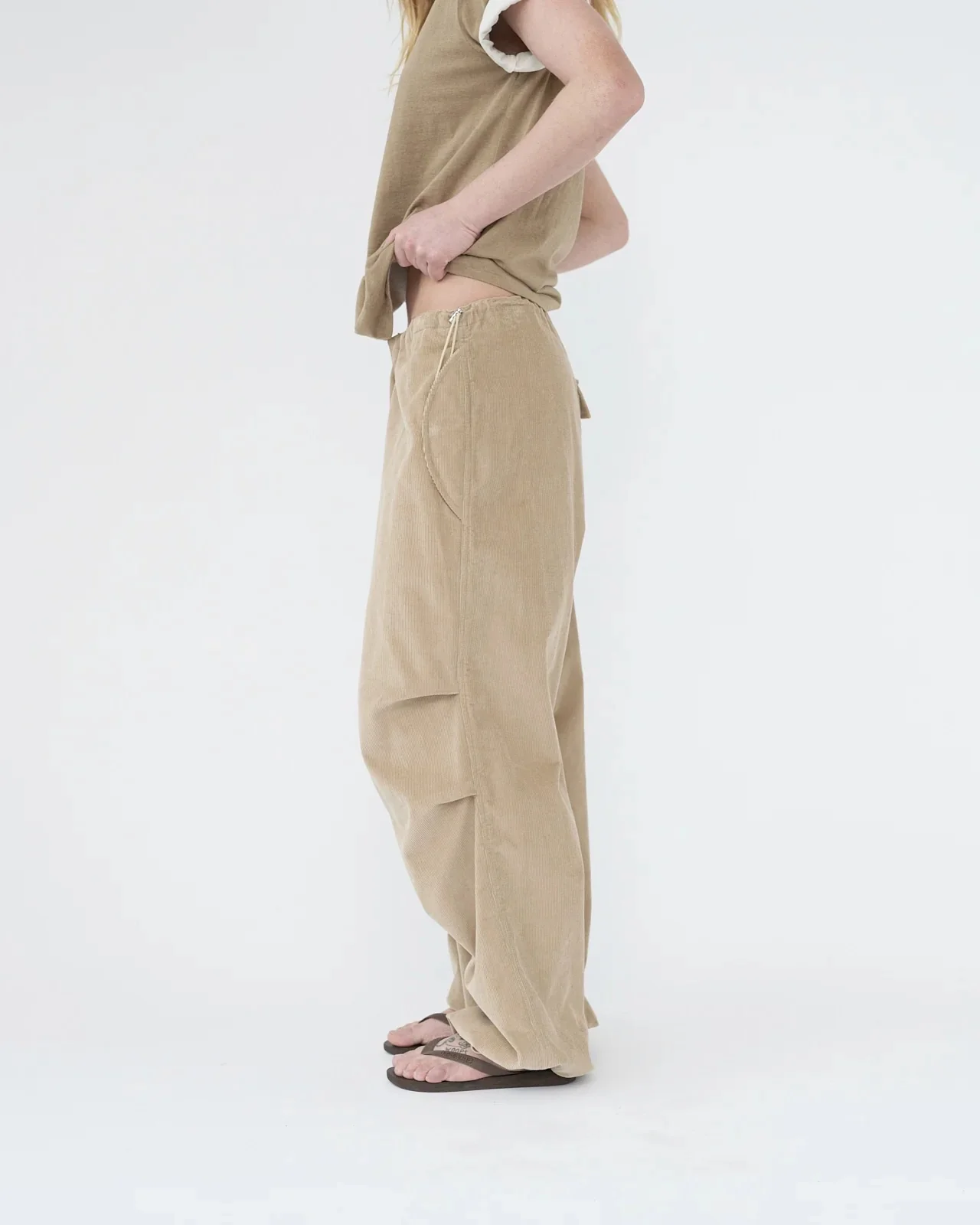 Baby UFO Corduroy Pants | Beige - Image 3