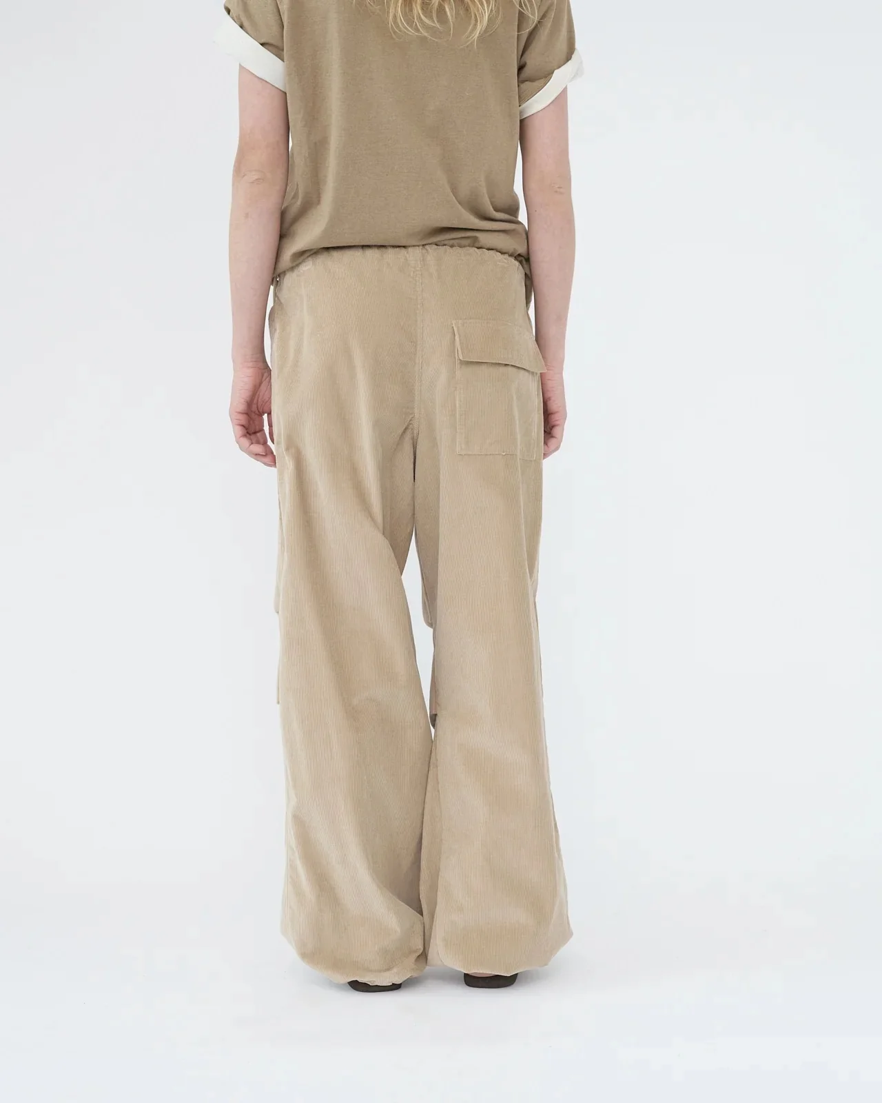 Baby UFO Corduroy Pants | Beige - Image 4