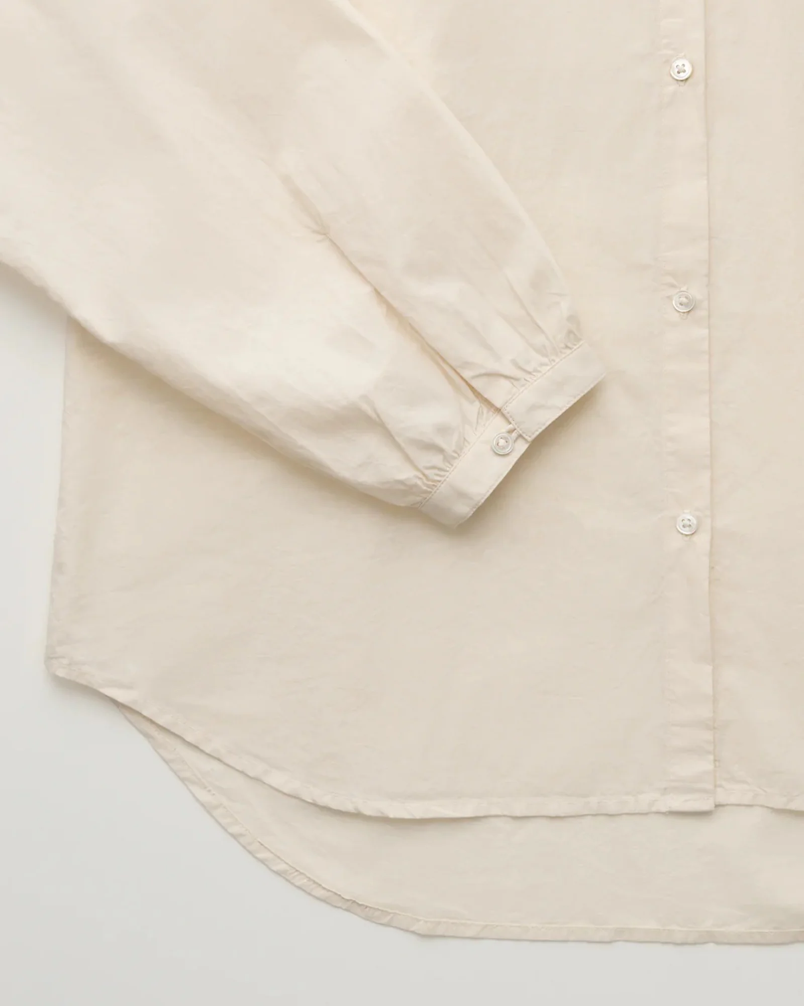 Bibs Shirt Cotton | Pure Ecru - Image 3