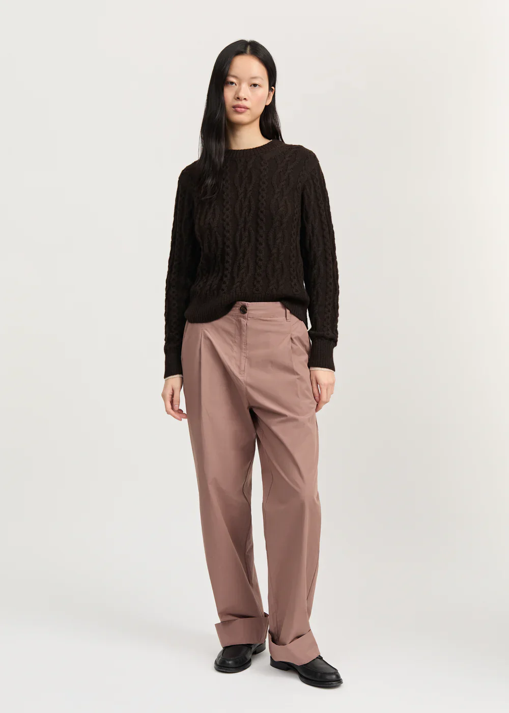 Billy Pant Zip Poplin | Desert Blush - Image 2