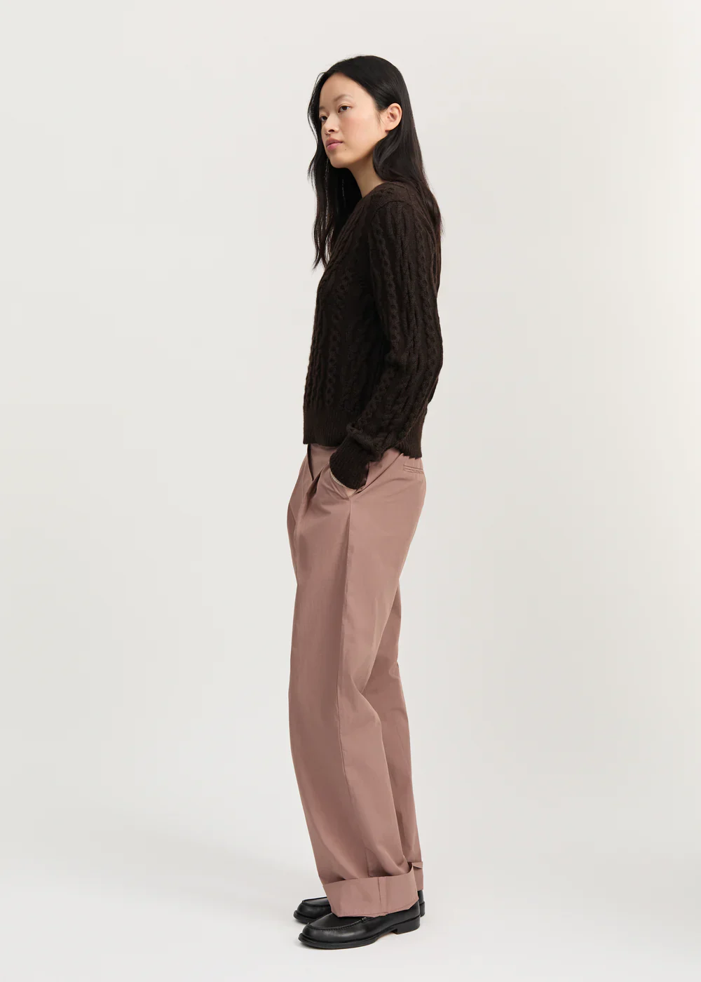 Billy Pant Zip Poplin | Desert Blush - Image 4