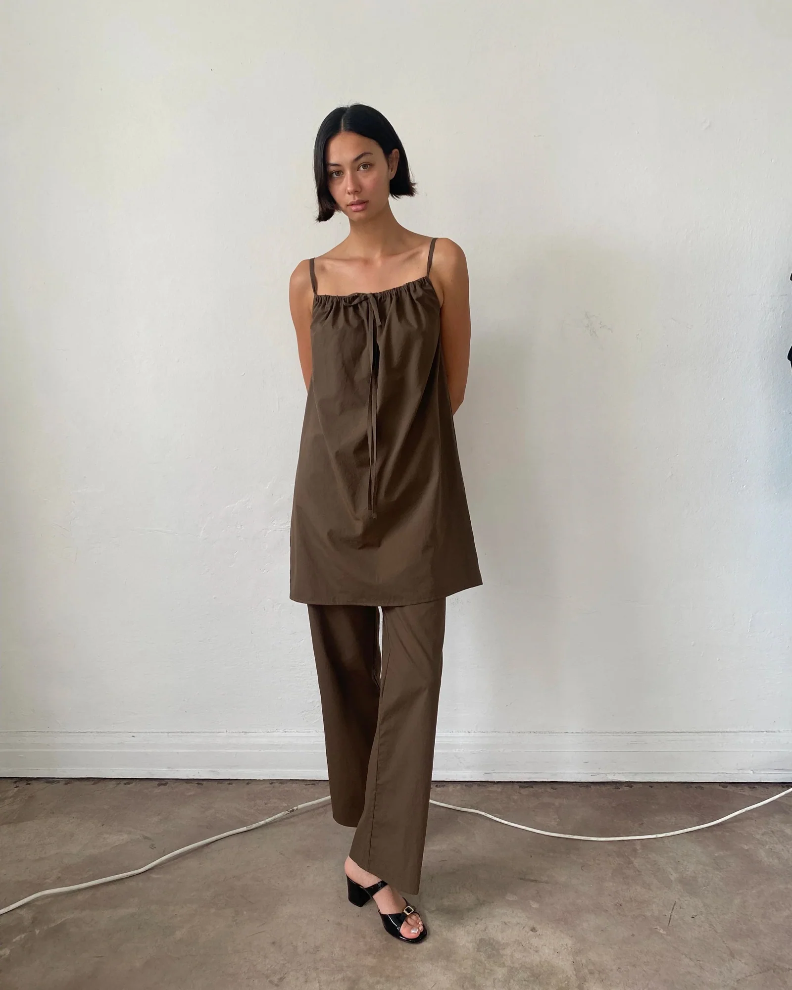 Bow Dress |Â Chocolate