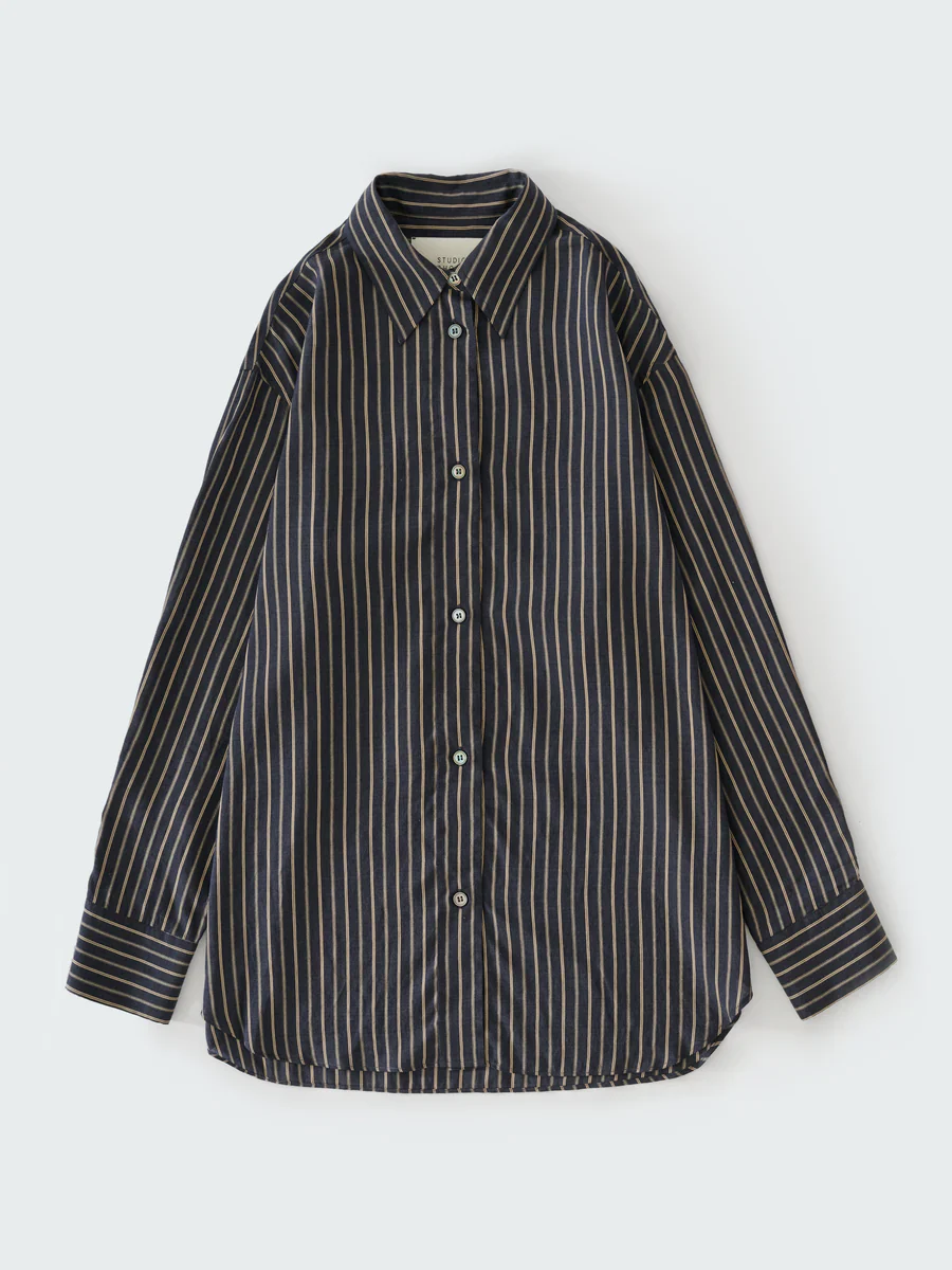 Rouen Shirt | Indigo Stripe