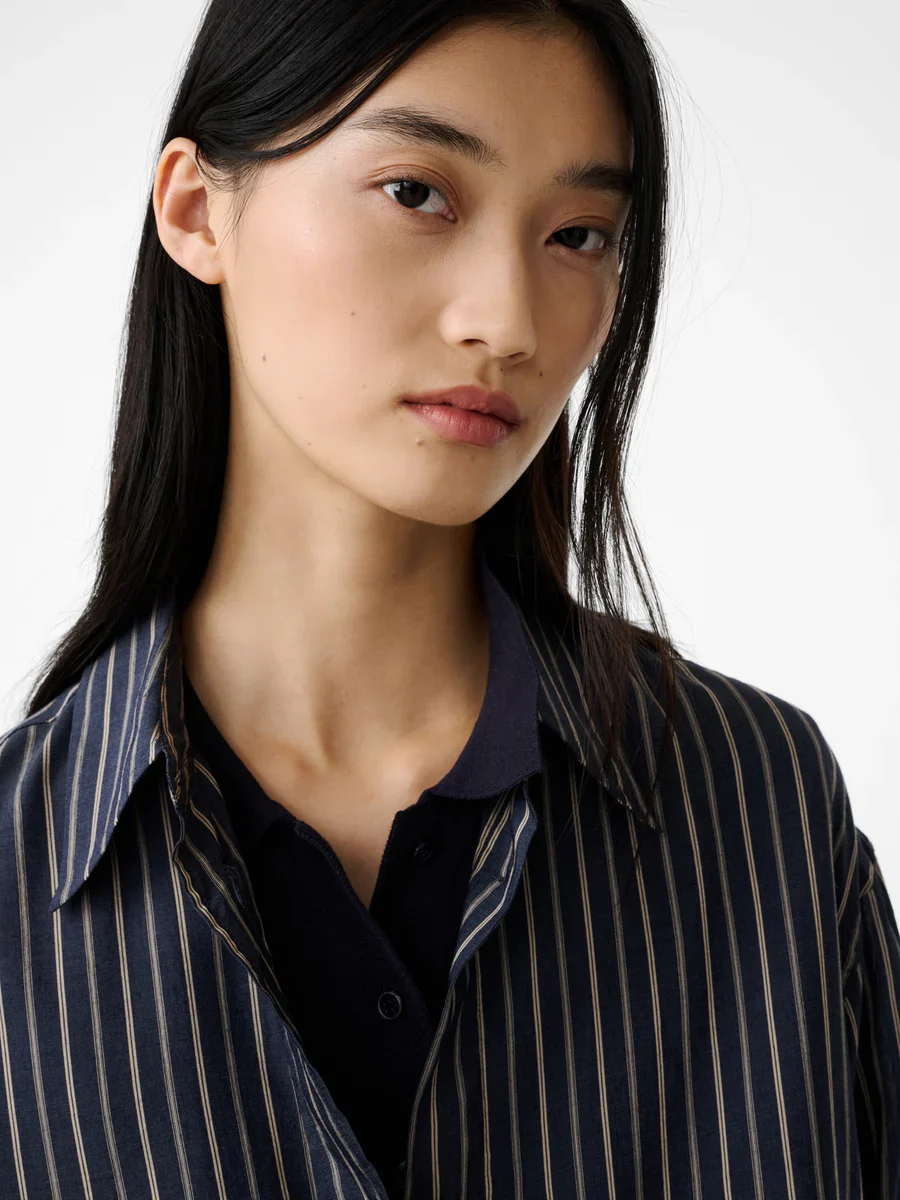 Rouen Shirt | Indigo Stripe - Image 4
