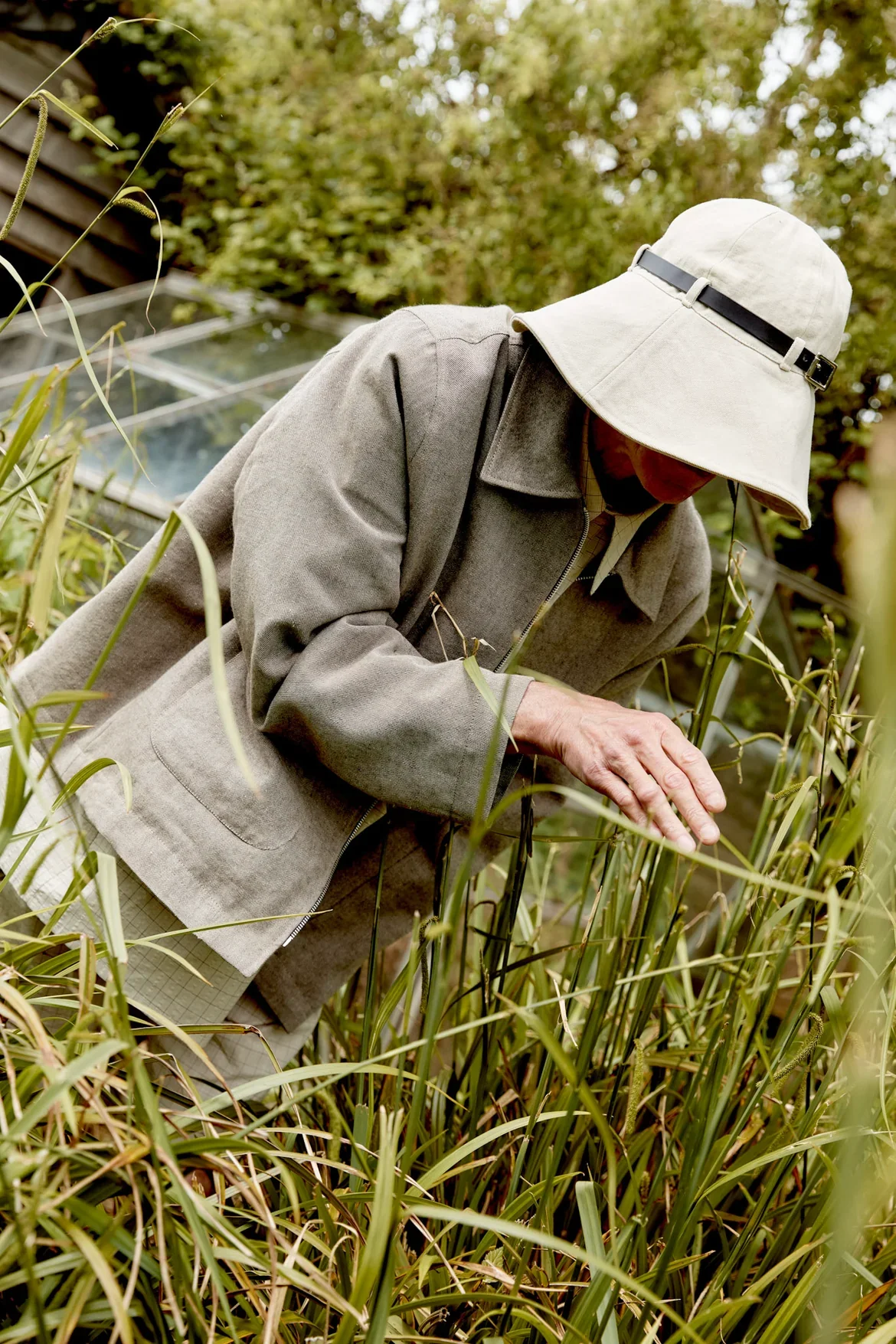 British Gabardine Sun Hat | Beige - Image 3