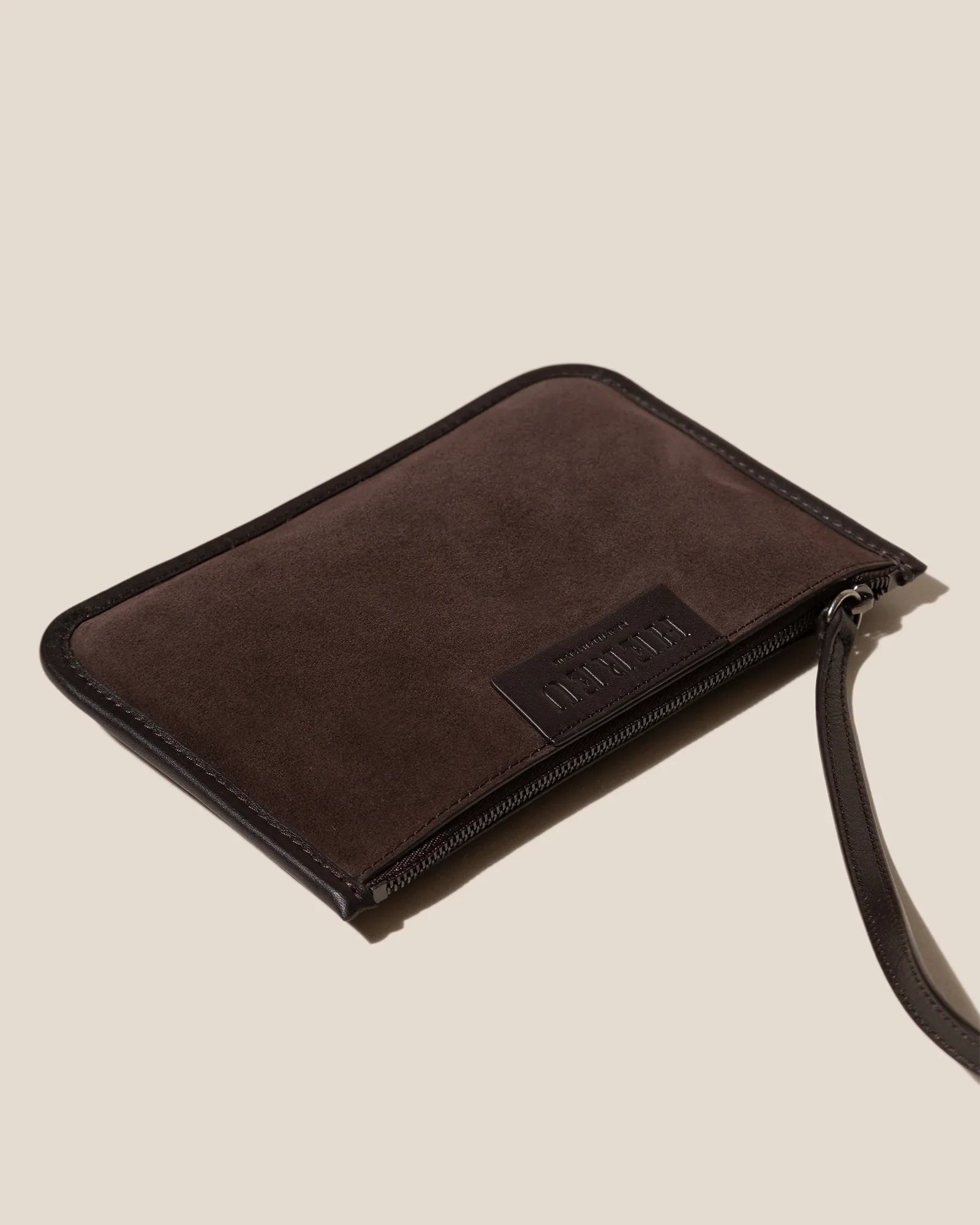 Calella Suede Tote Bag | Dark Brown - Image 5