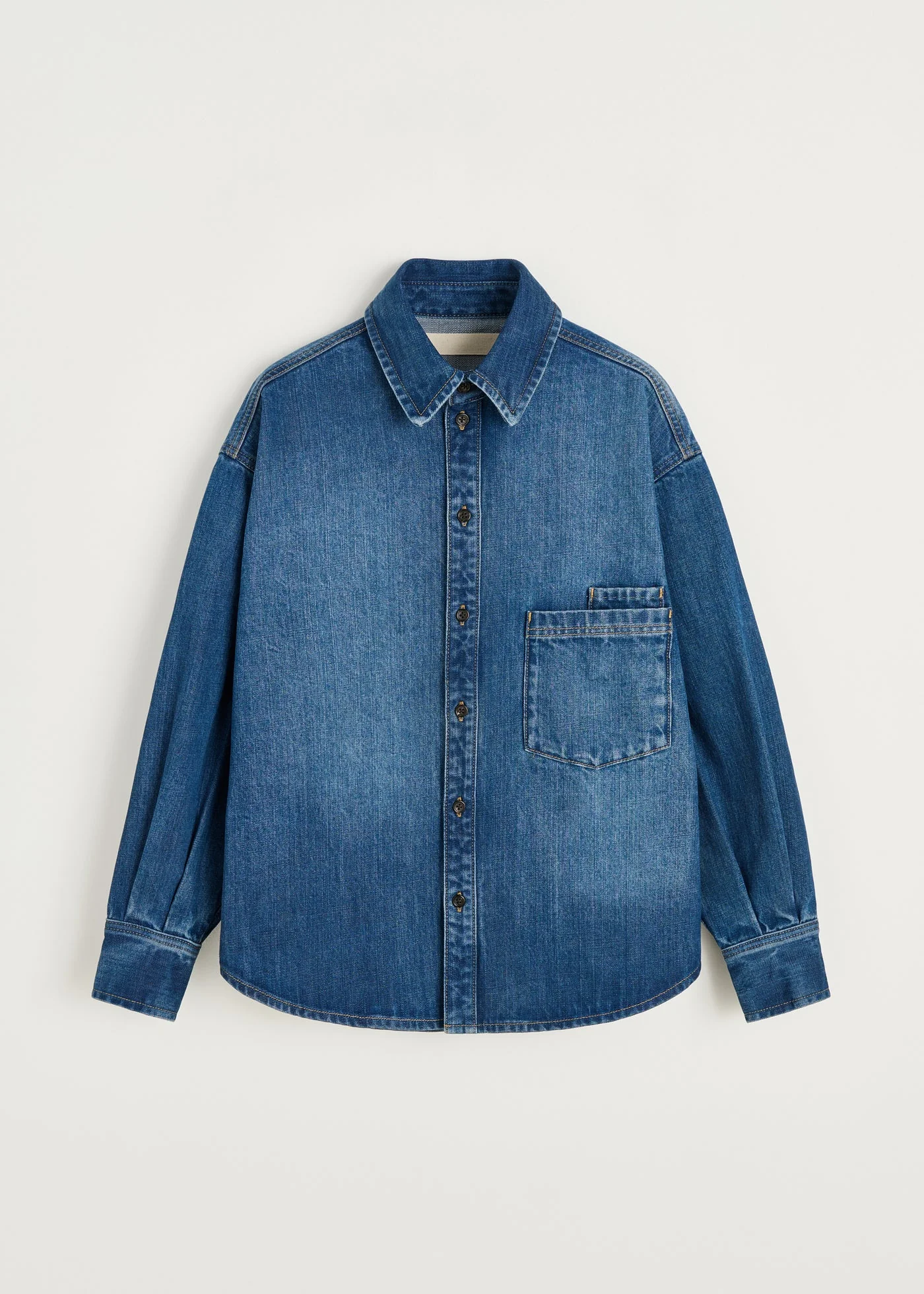 Casy Shirt Denim |Â Worn Blue
