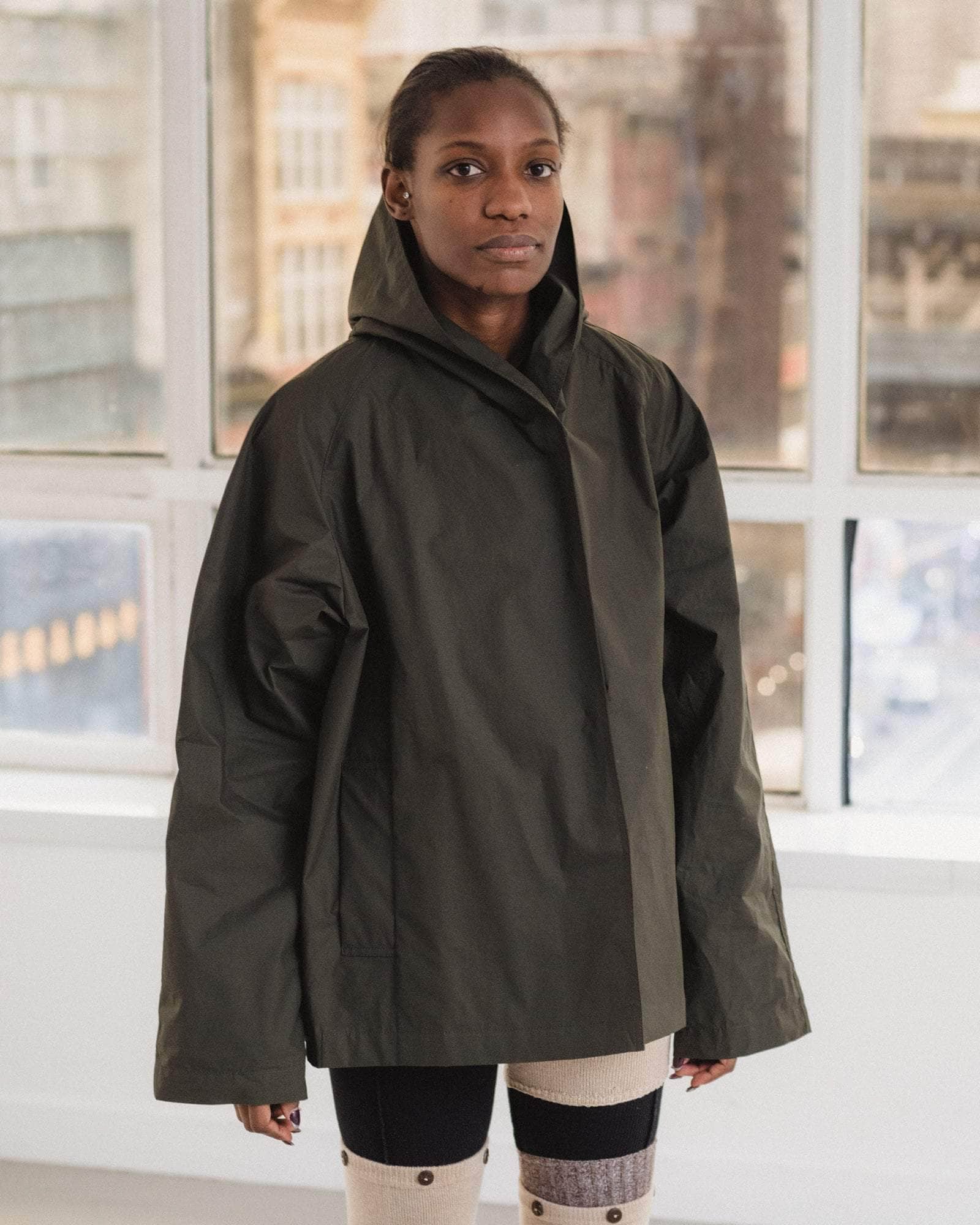 Cave Windbreaker | Green Brown
