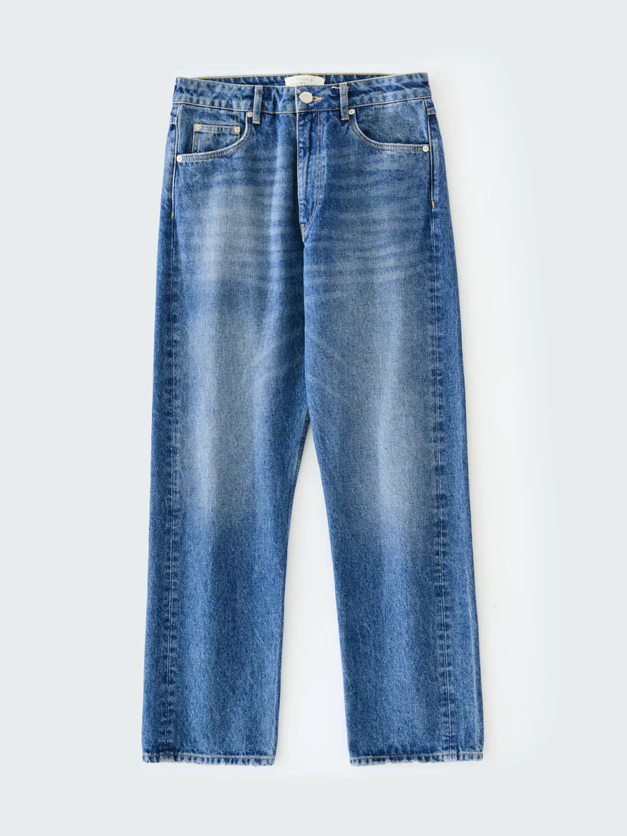 Riso Denim Pant | Worn Wash Indigo