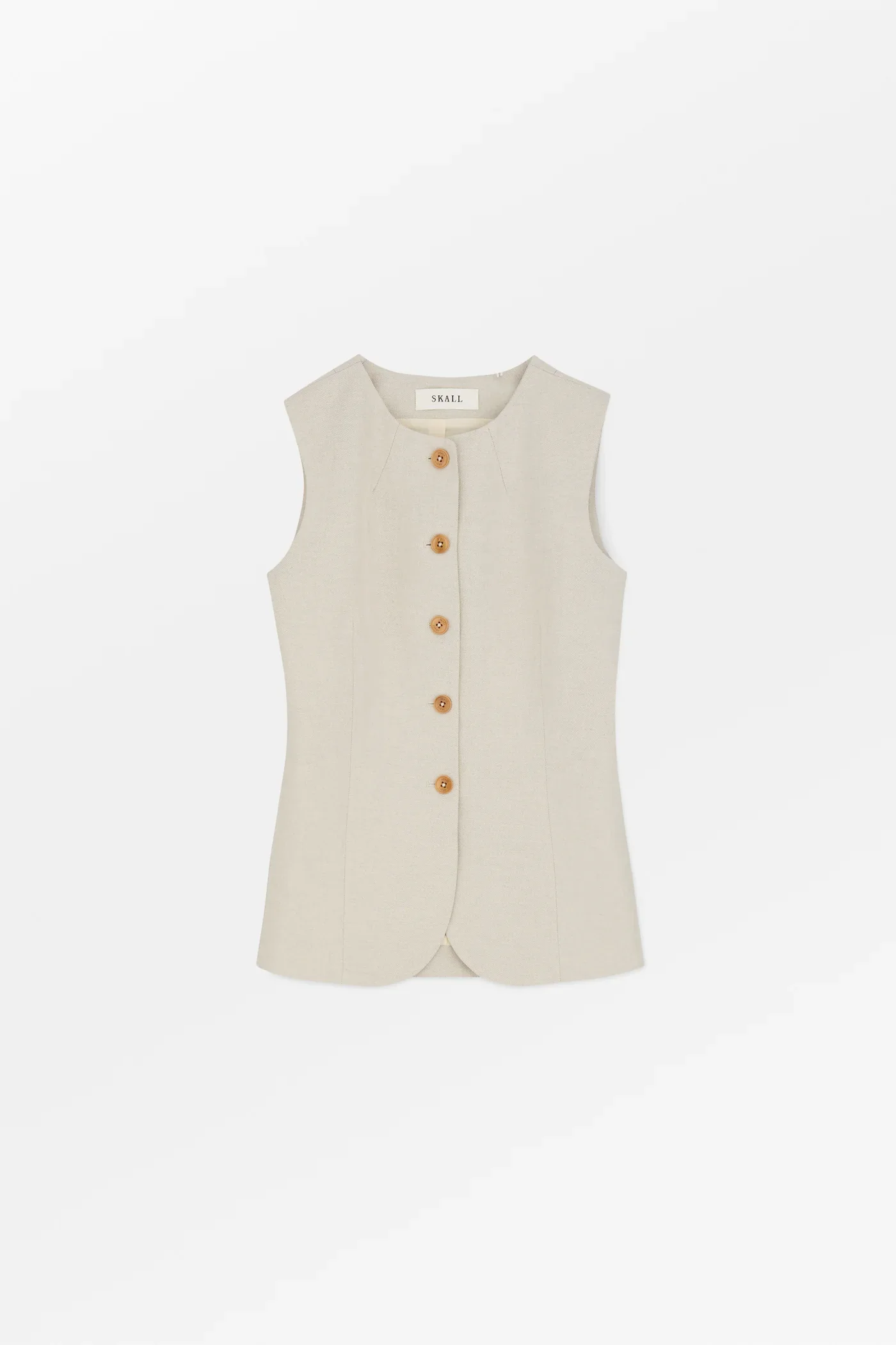 Clementine Waistcoat | Natural