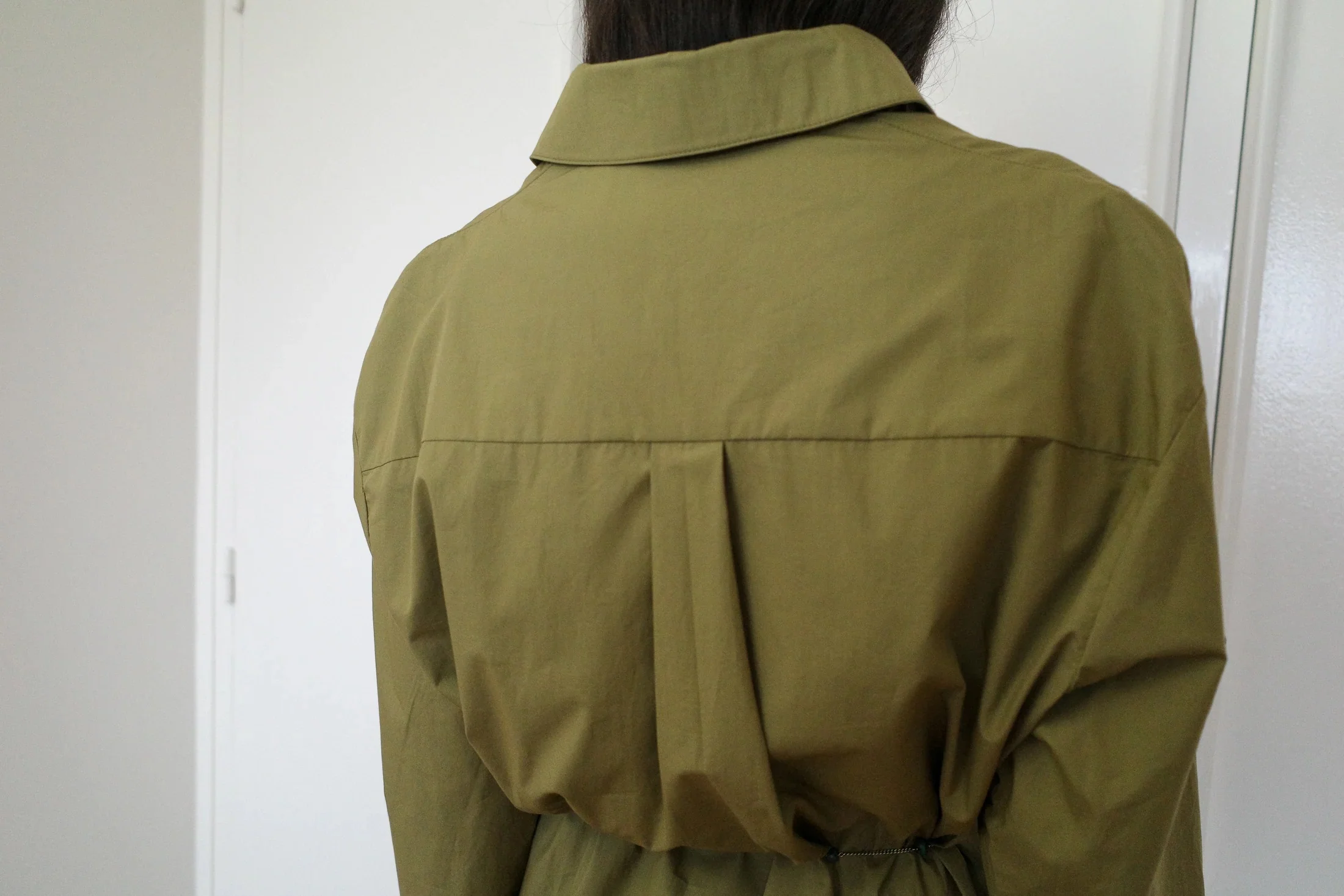 Cotton Poplin Shirt | Avocado - Image 4