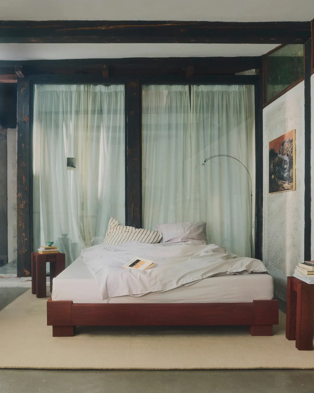 Cubico Bed Frame | Dark Amber - Image 2