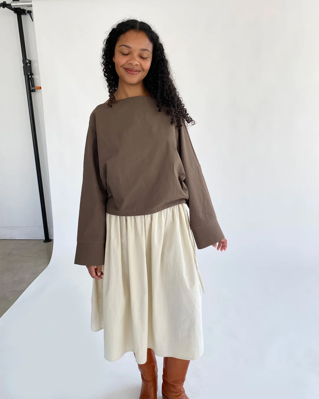 Cuff Top | Chocolate