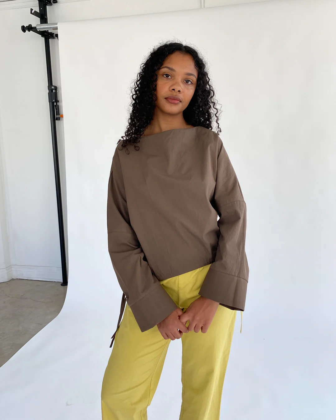 Cuff Top | Chocolate - Image 2