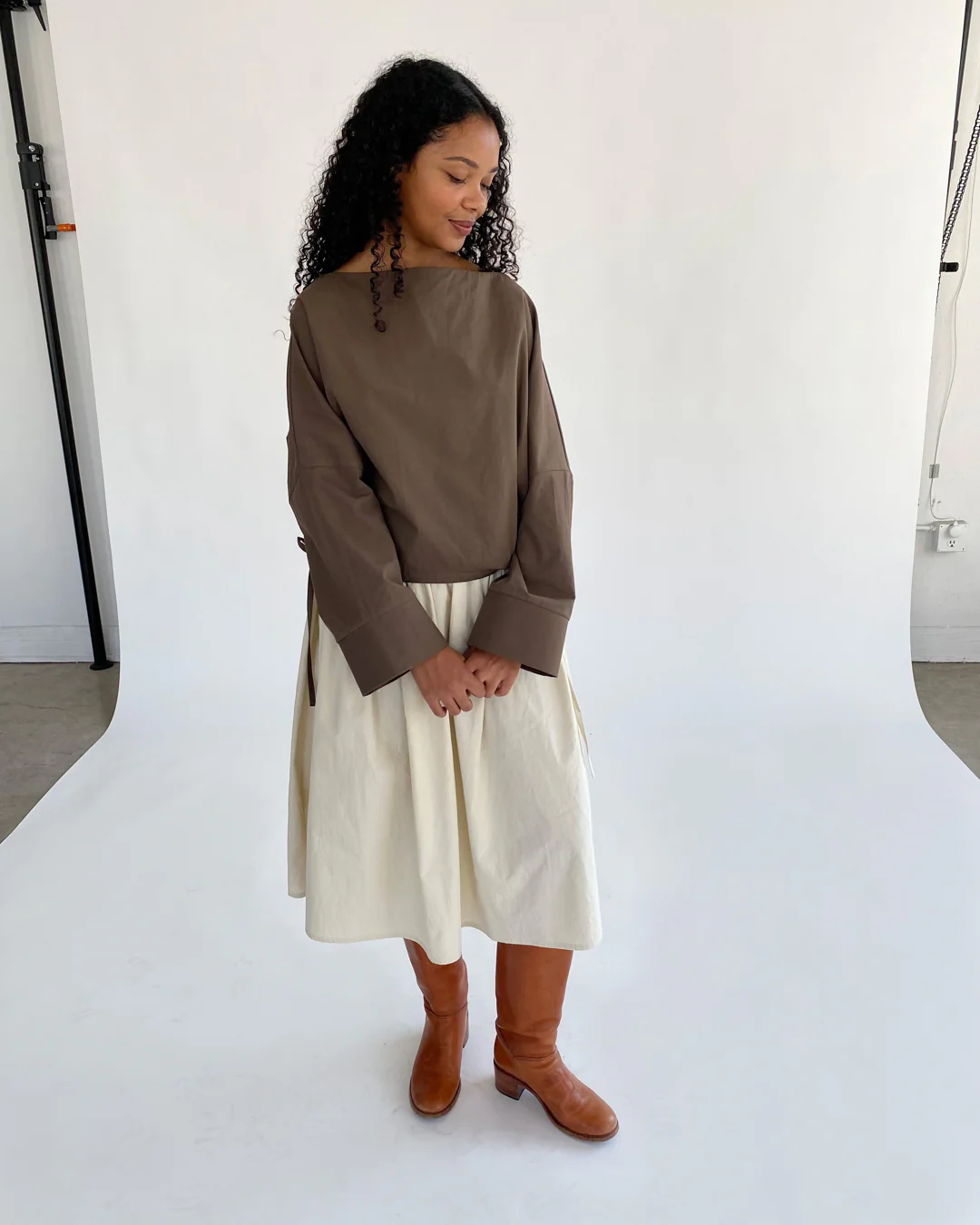 Cuff Top | Chocolate - Image 5