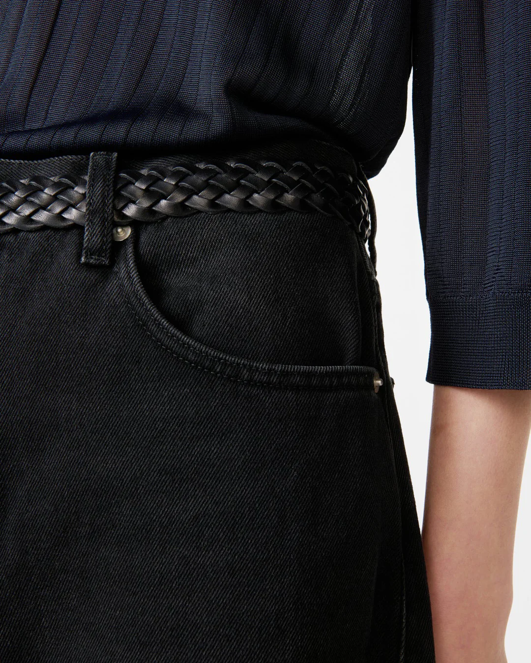 Denjo Denim Jeans | Washed Black - Image 4
