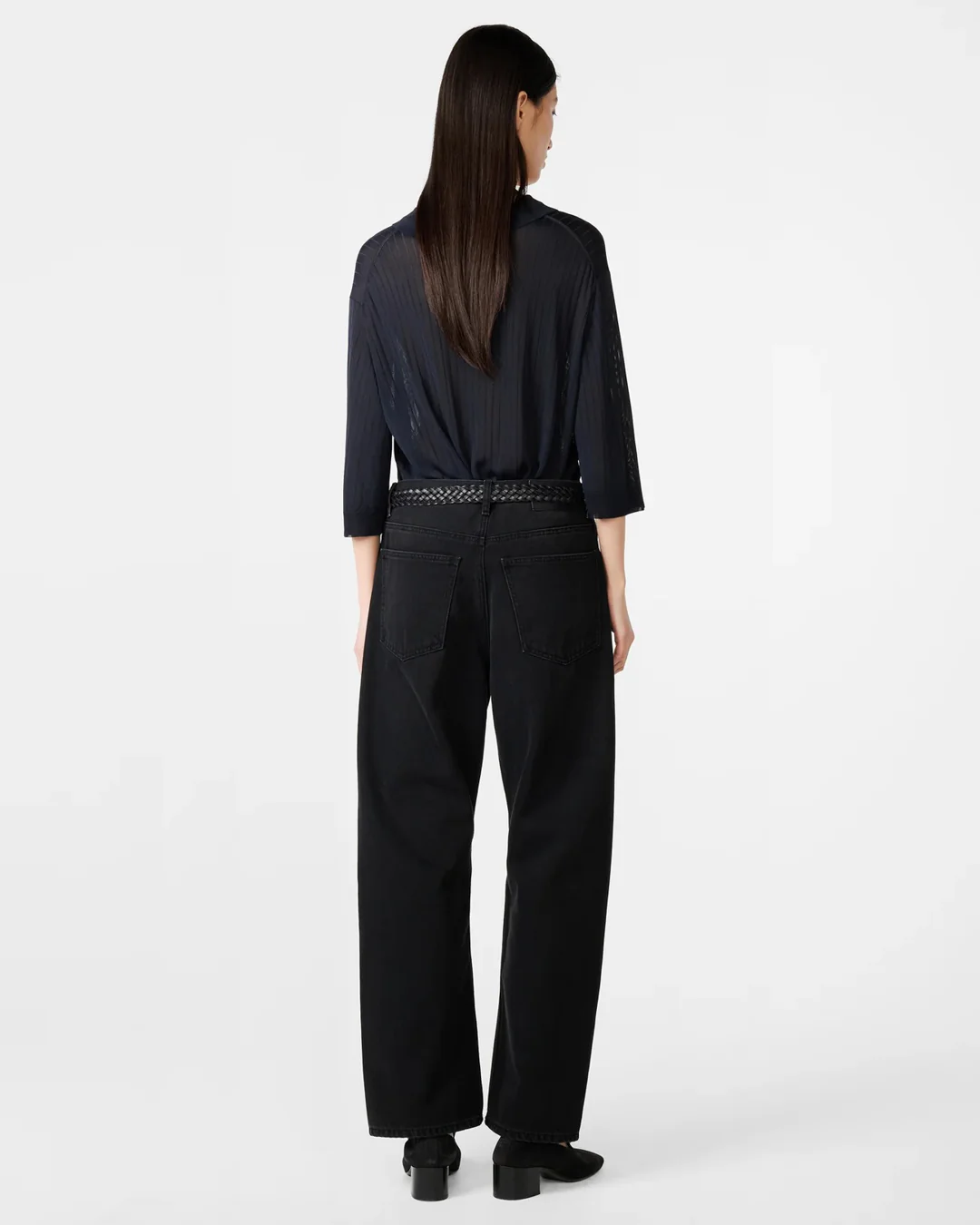 Denjo Denim Jeans | Washed Black - Image 8