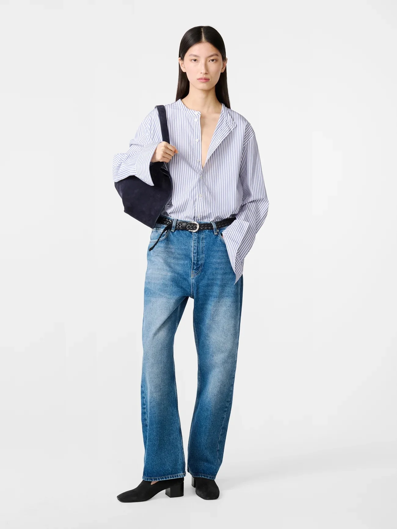 Denjo Denim Jeans | Worn Wash Indigo - Image 2