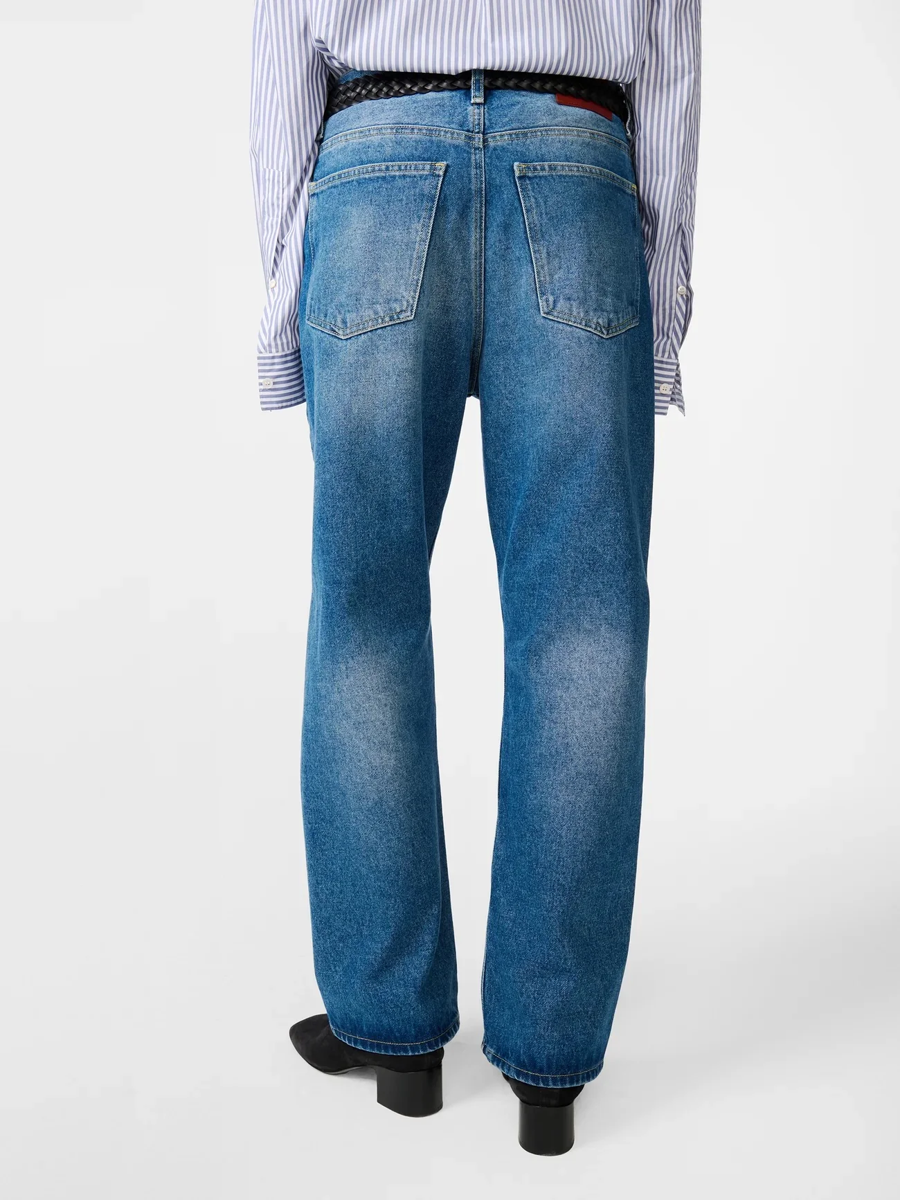 Denjo Denim Jeans | Worn Wash Indigo - Image 3