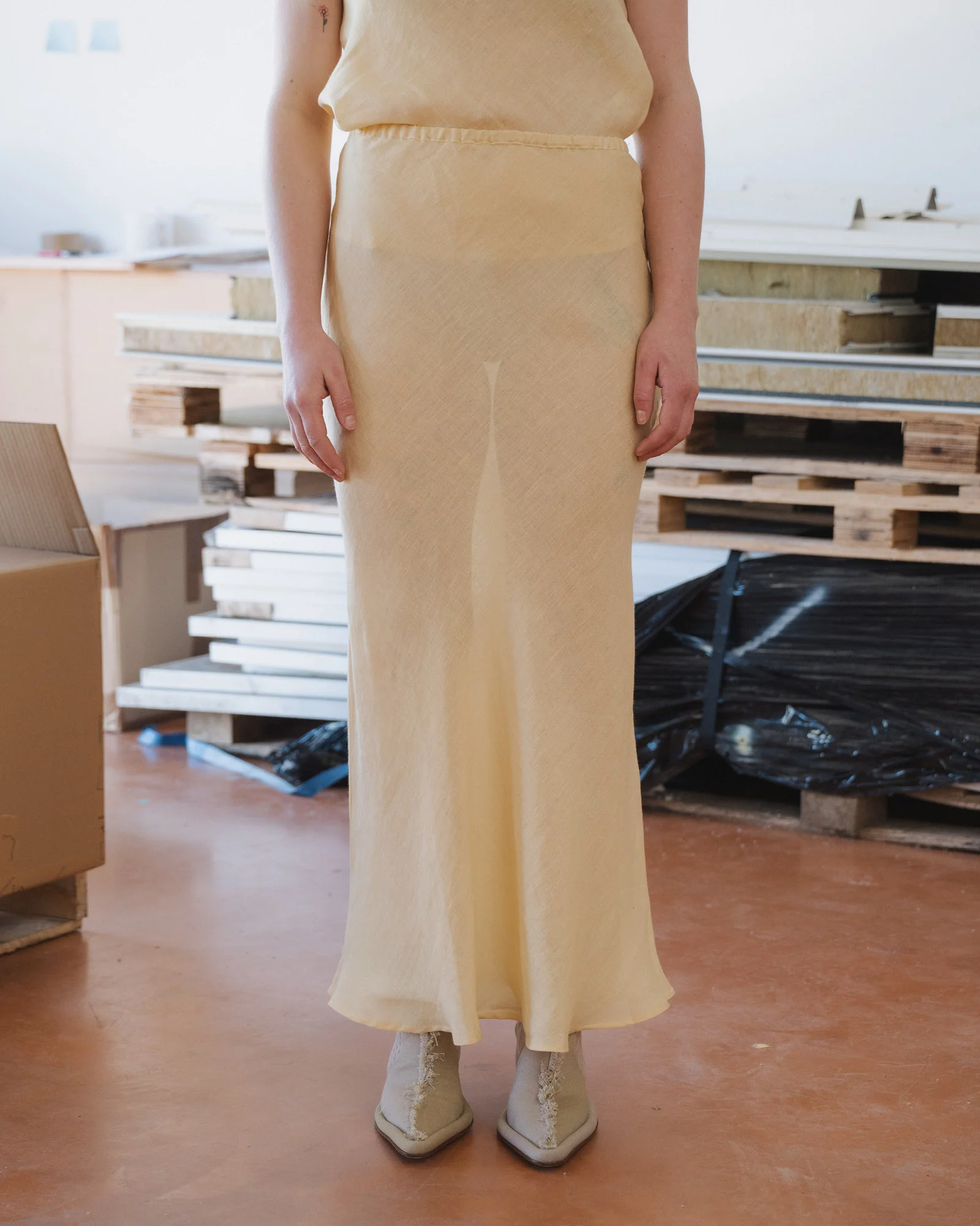 Dydine Skirt |Â Ana Yellow