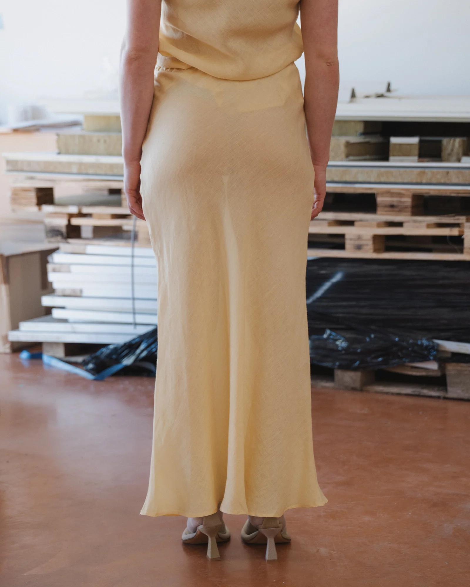Dydine Skirt |Â Ana Yellow - Image 3