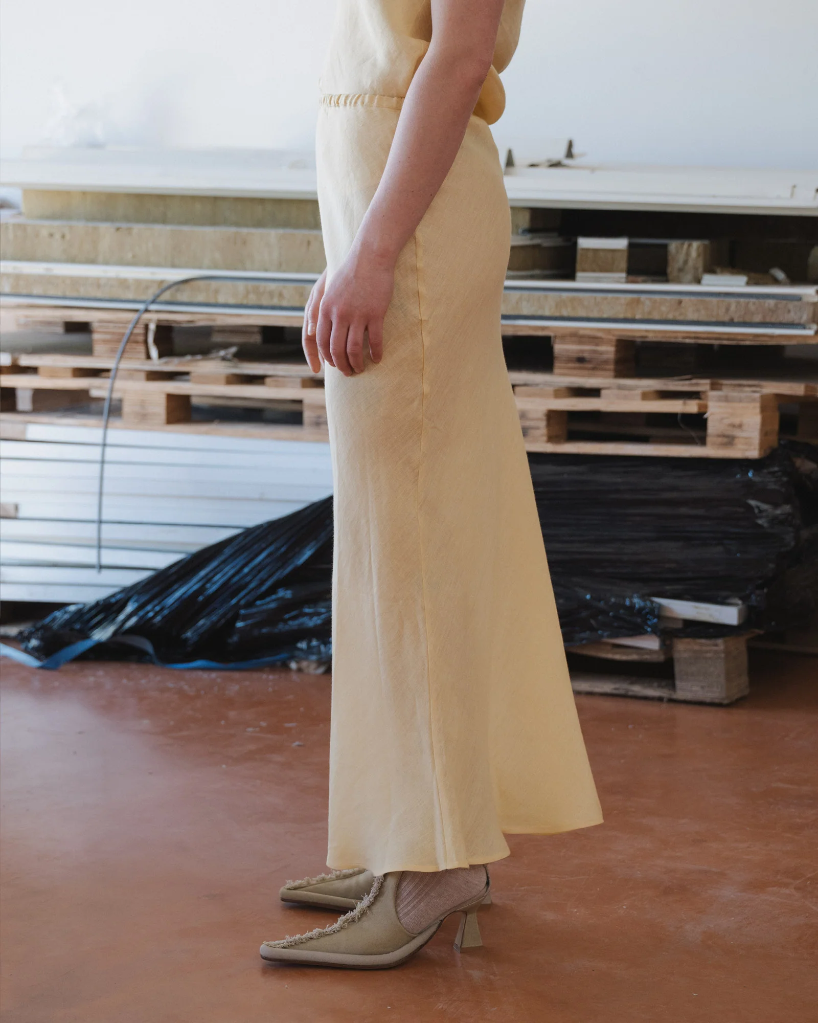 Dydine Skirt |Â Ana Yellow - Image 4