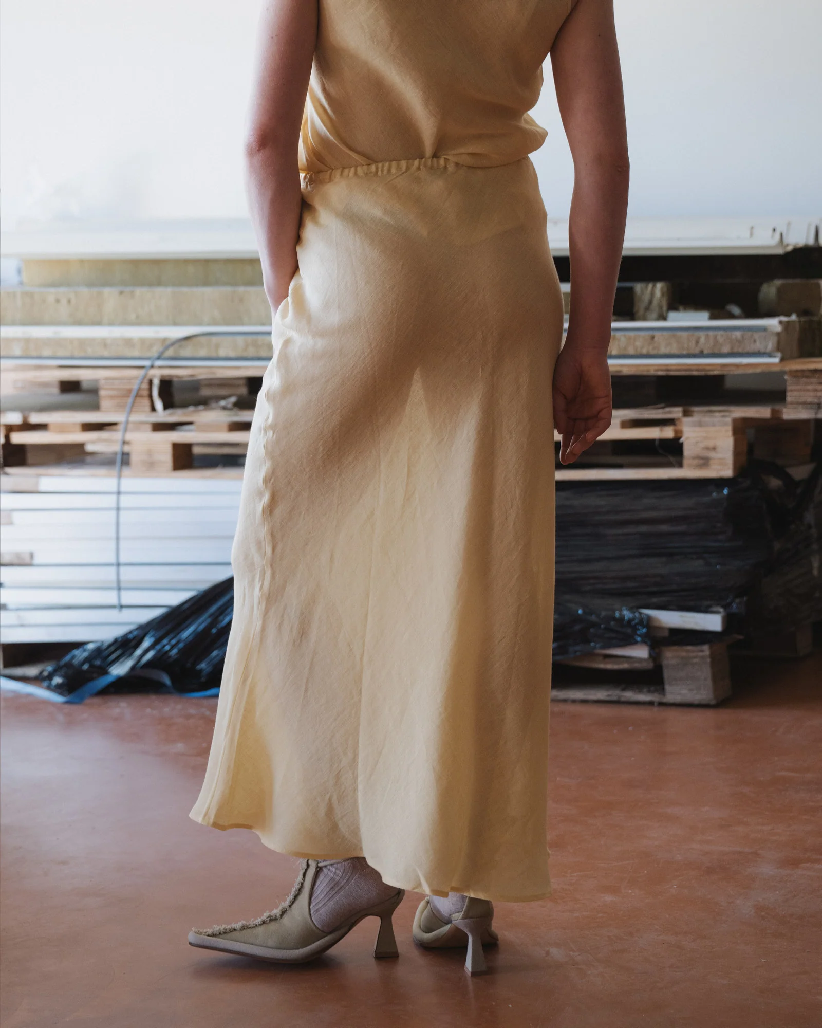 Dydine Skirt |Â Ana Yellow - Image 6