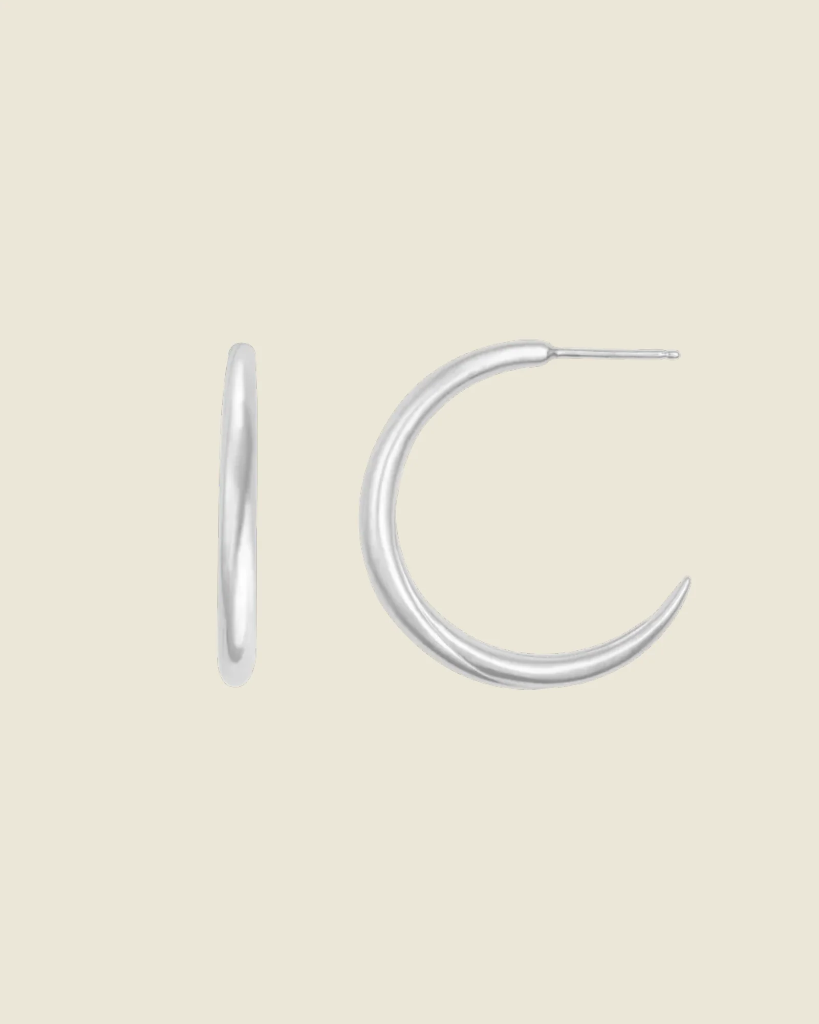 Earth Hoops | Large
