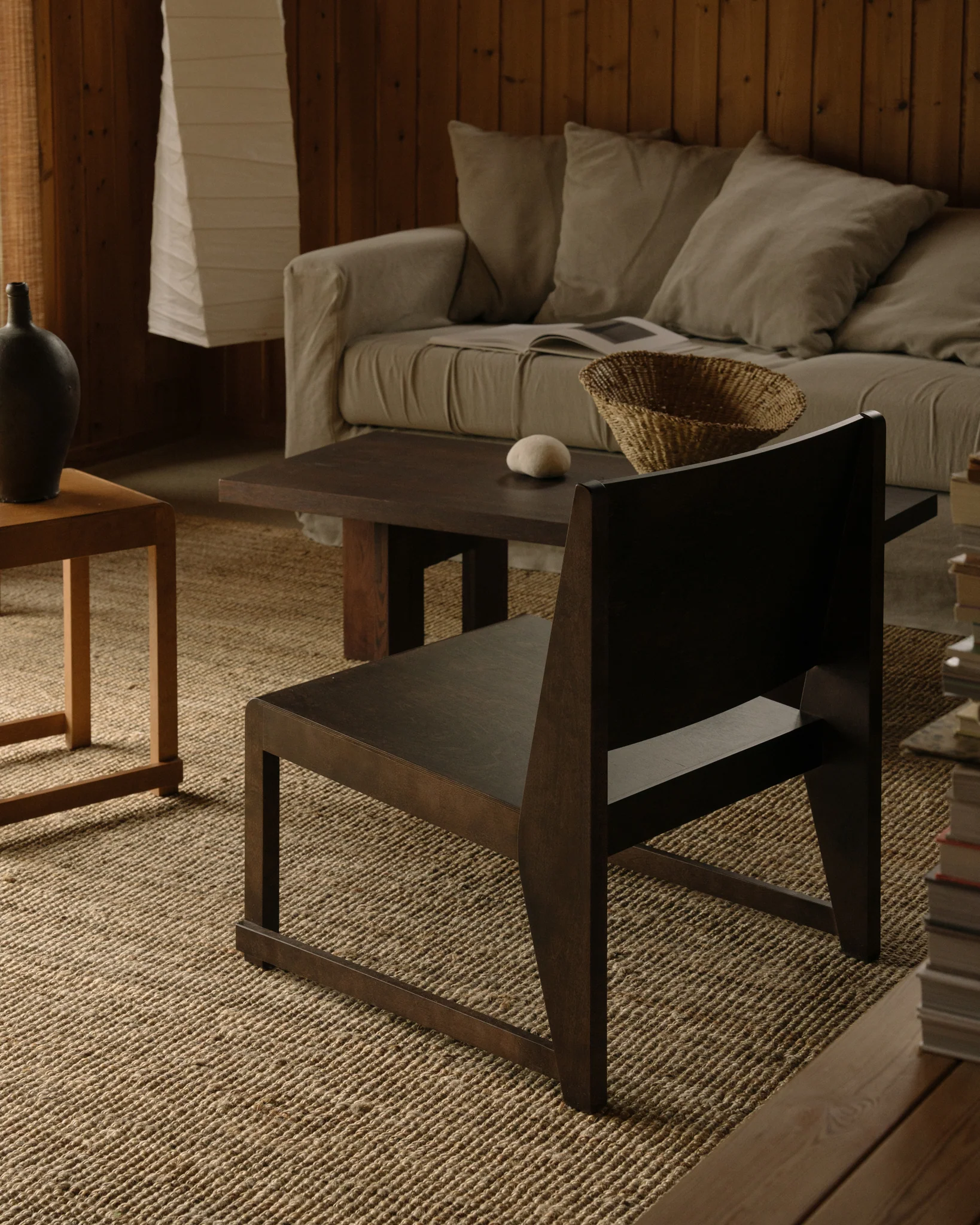 Easy Chair 01 | Dark Brown Birch - Image 5