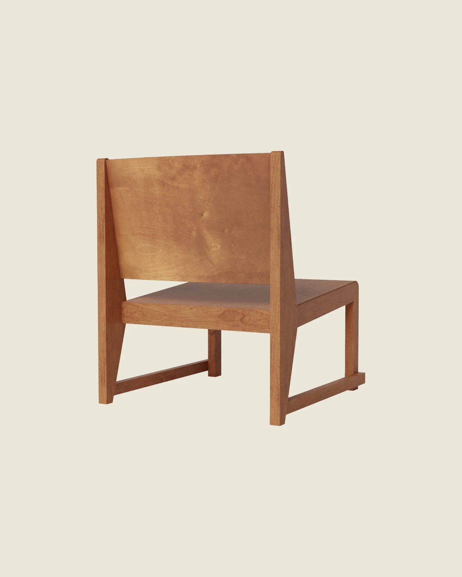 Easy Chair 01 | Warm Brown Birch - Image 3