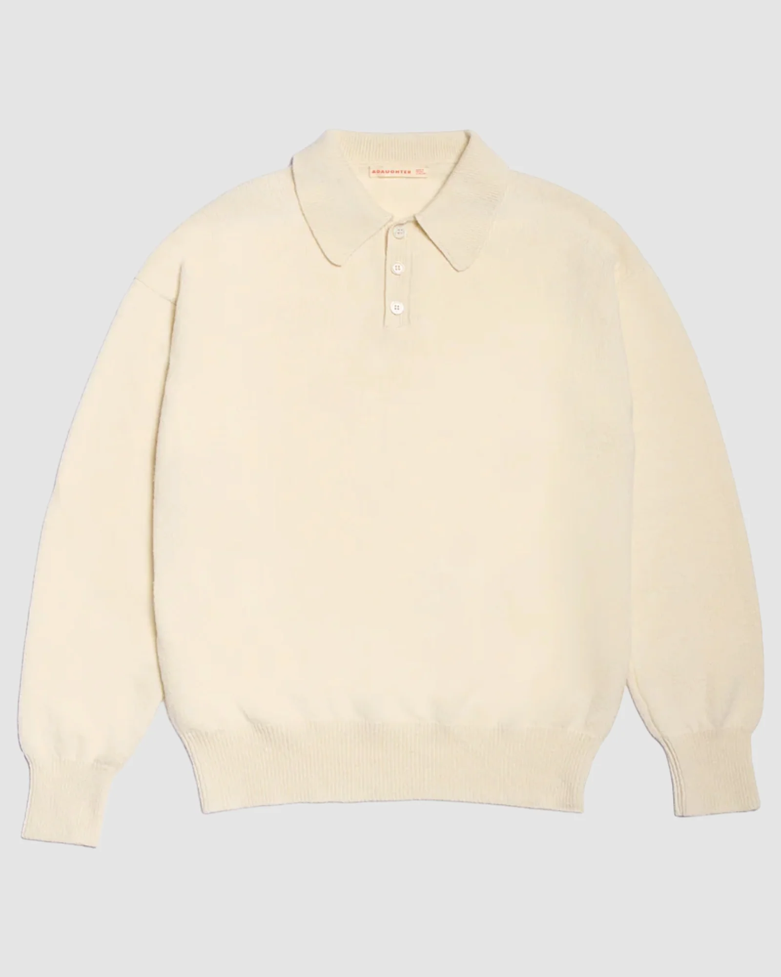 Edith Polo Shirt | White Undyed