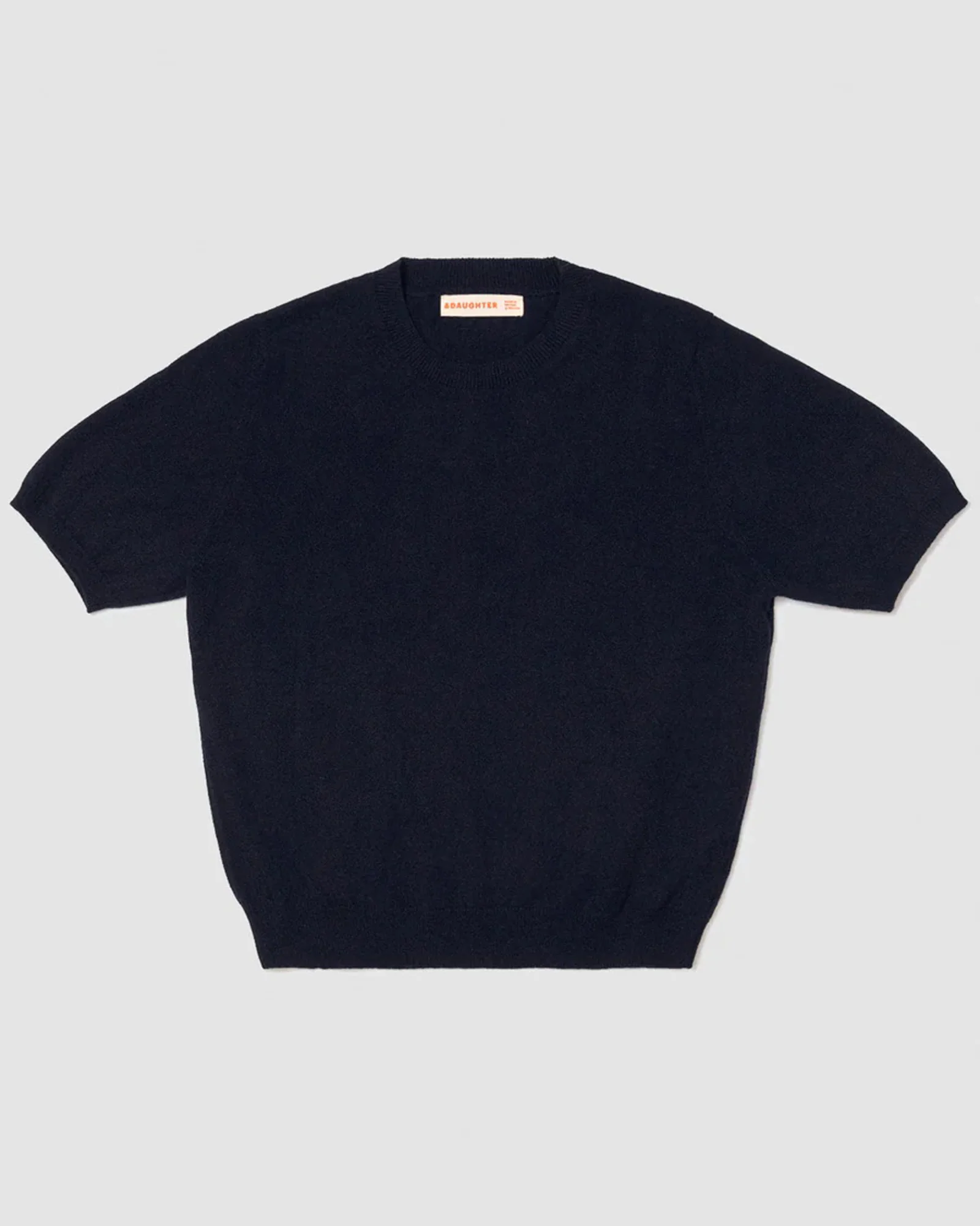 Emer Cashmere T-Shirt | Navy