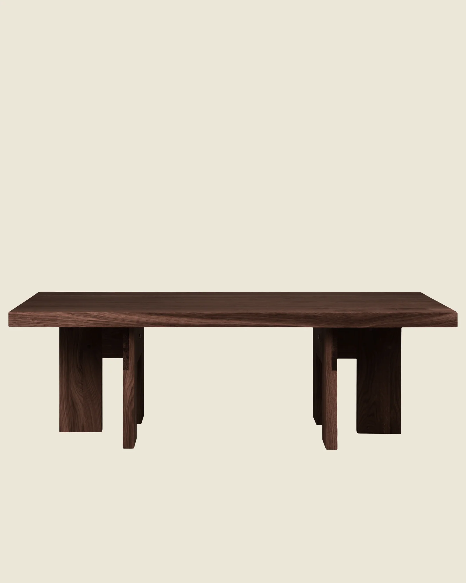 Farmhouse Coffee Table | Dark Oak | Rectangle - Image 3
