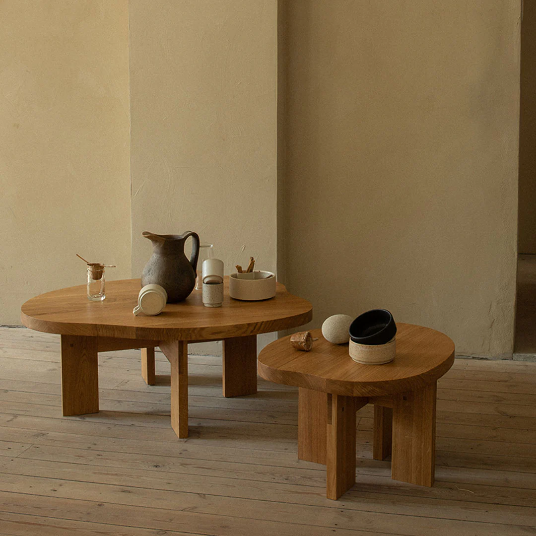Farmhouse Coffee Table | Natural Oak | Pond - Image 3