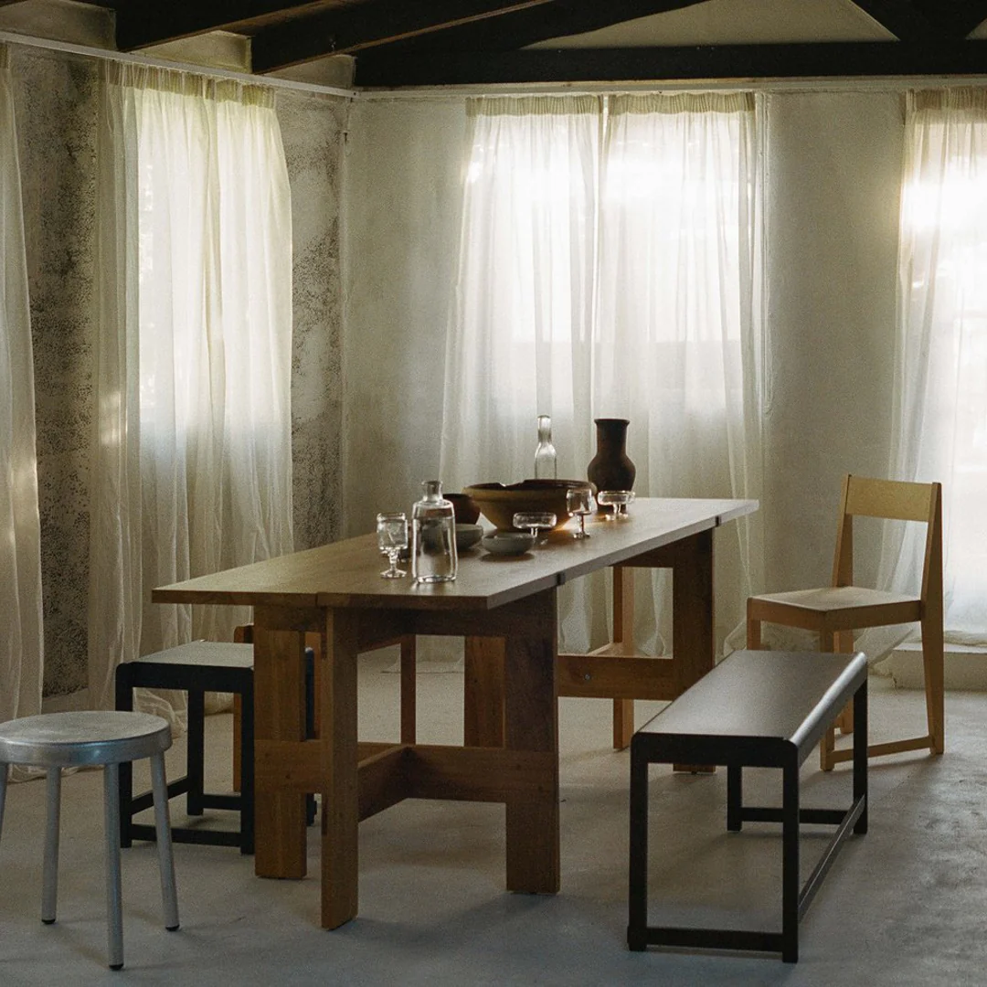 Farmhouse Table | Natural Oak | Planks | L220 - Image 2