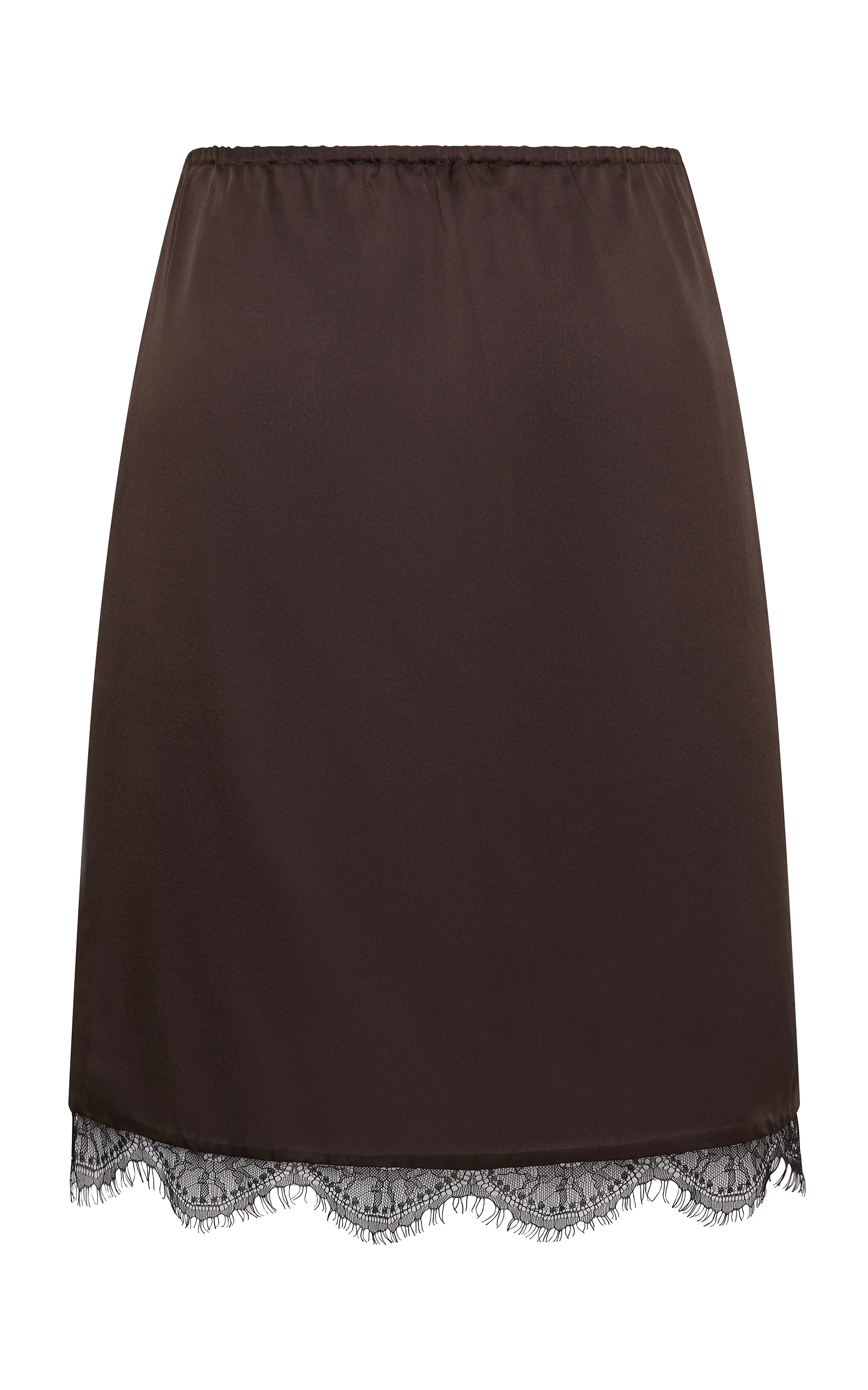 Fine Lace Skirt  | Bark - Image 5