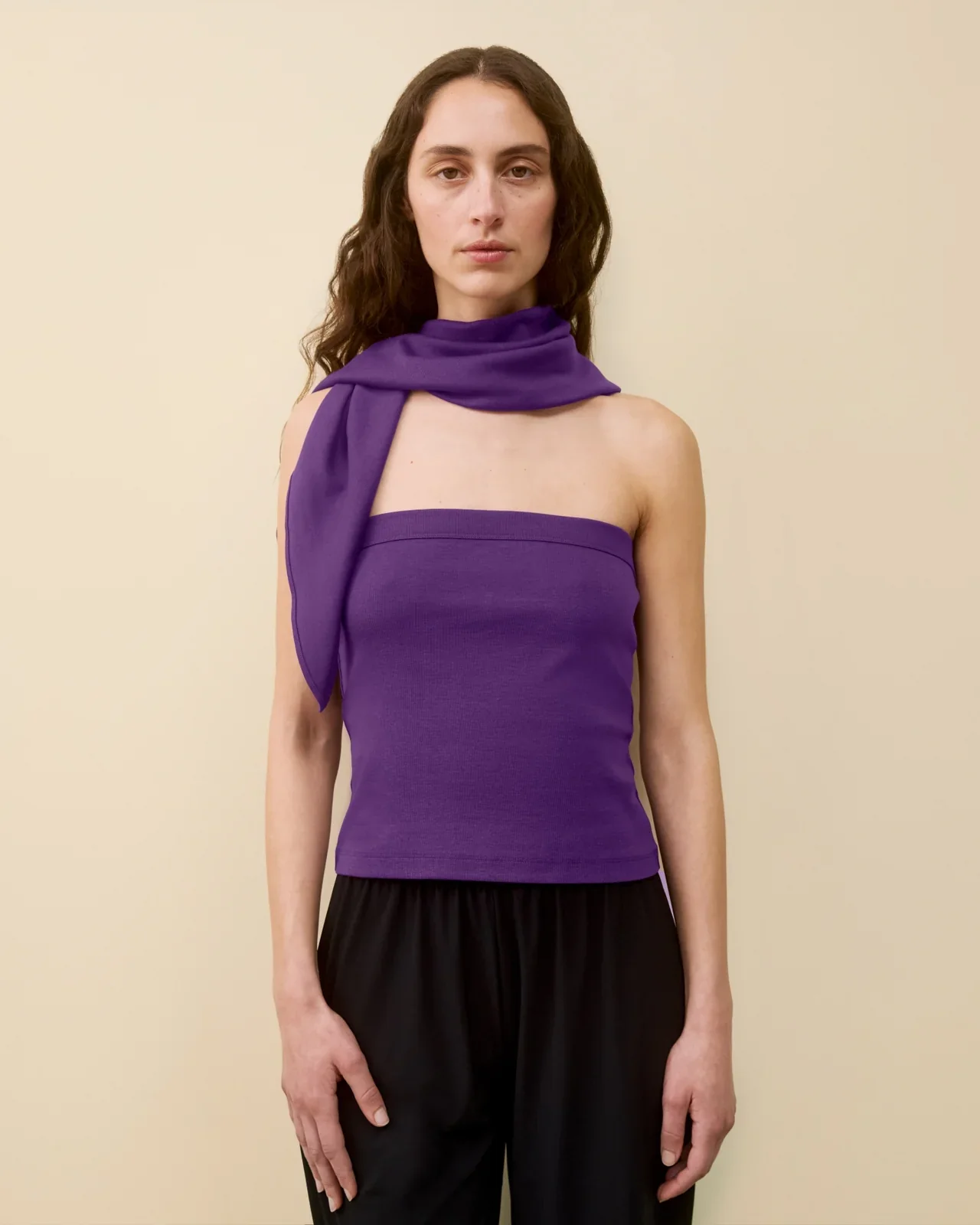 Flore Scarf | Purple - Image 3