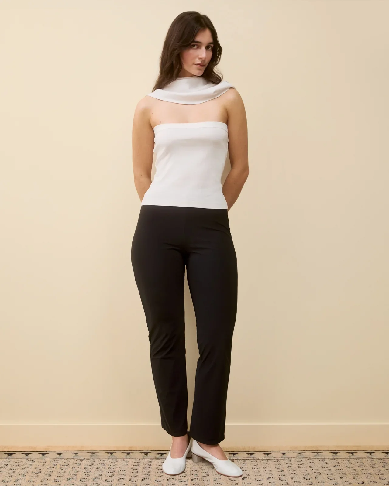 Flore Scarf | White - Image 3