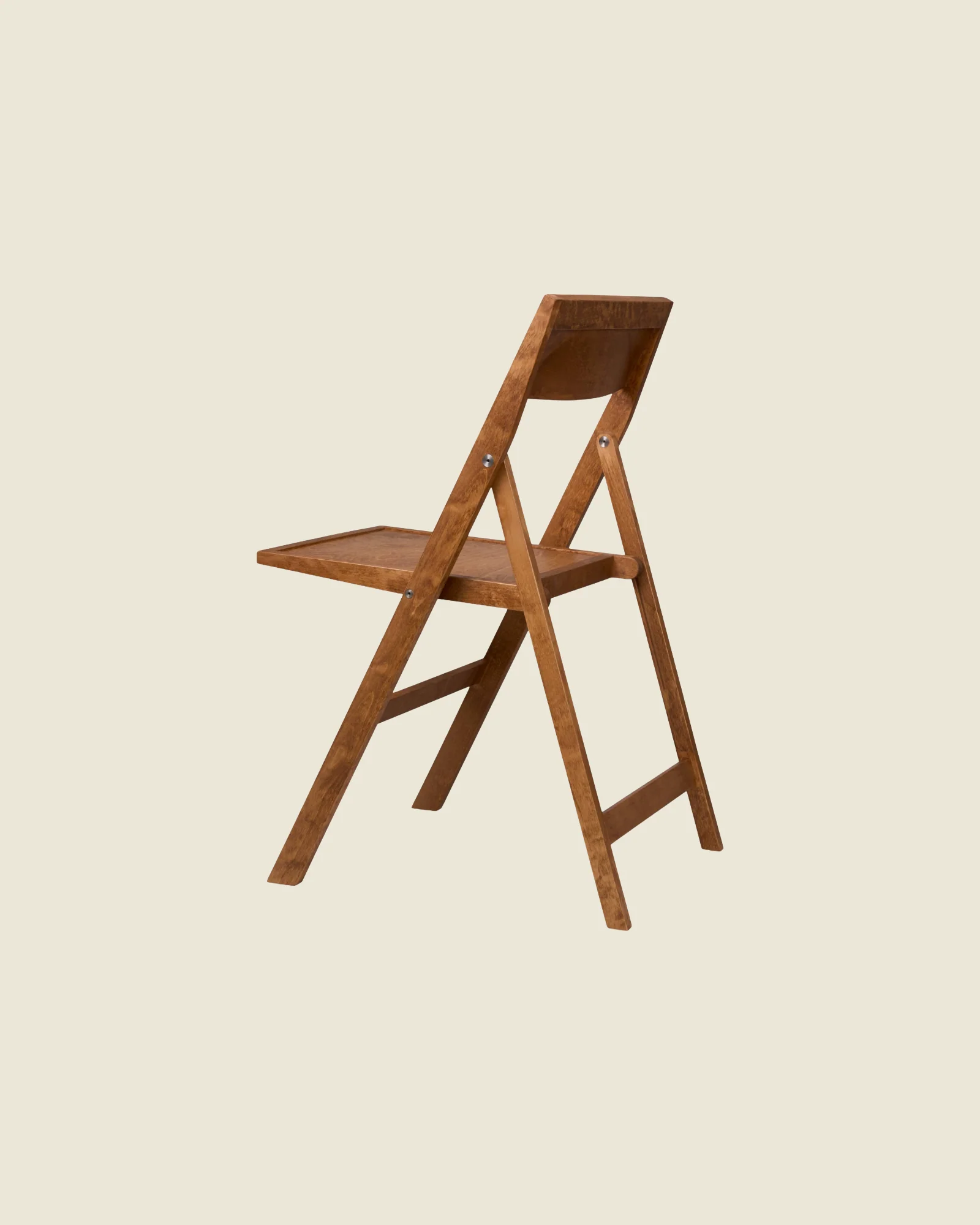 Folding Flat Chair | Warm Brown Birch - Image 4