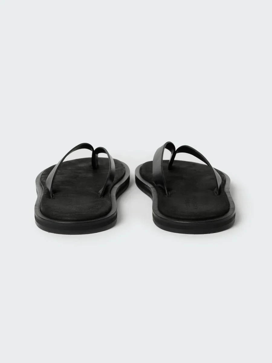 Curren Leather Sandal | Black - Image 2