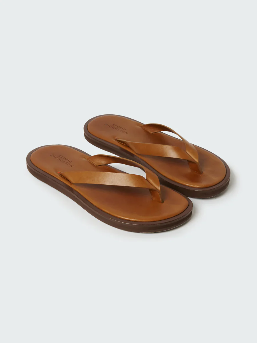 Curren Leather Sandal | Sand - Image 3