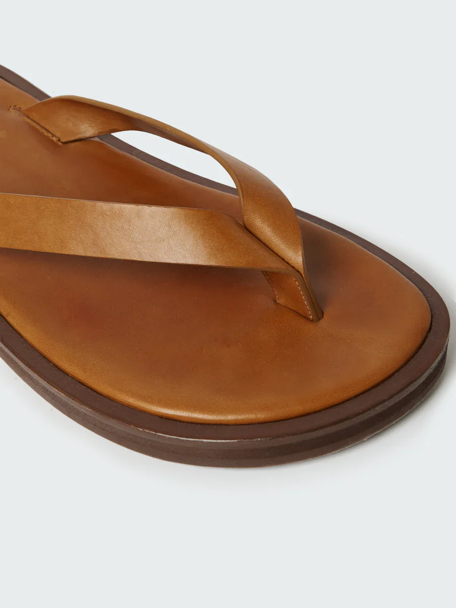 Curren Leather Sandal | Sand - Image 4