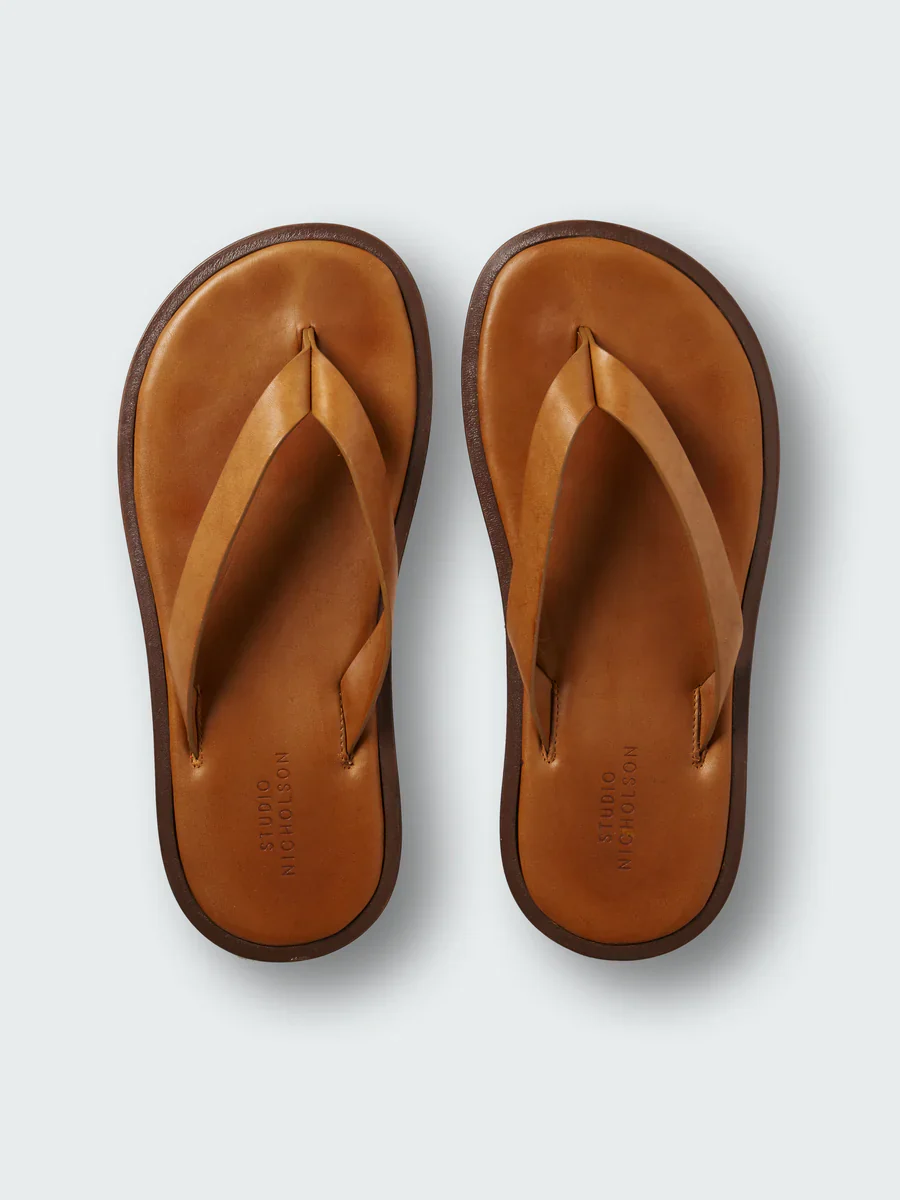 Curren Leather Sandal | Sand - Image 5