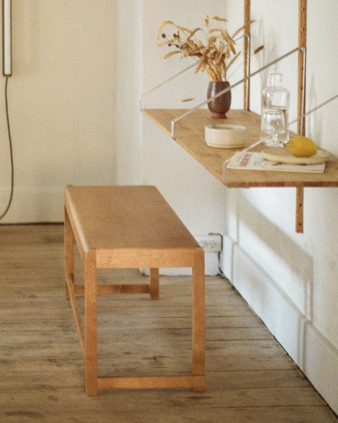 Bench 01 | Warm Brown Birch - Image 2