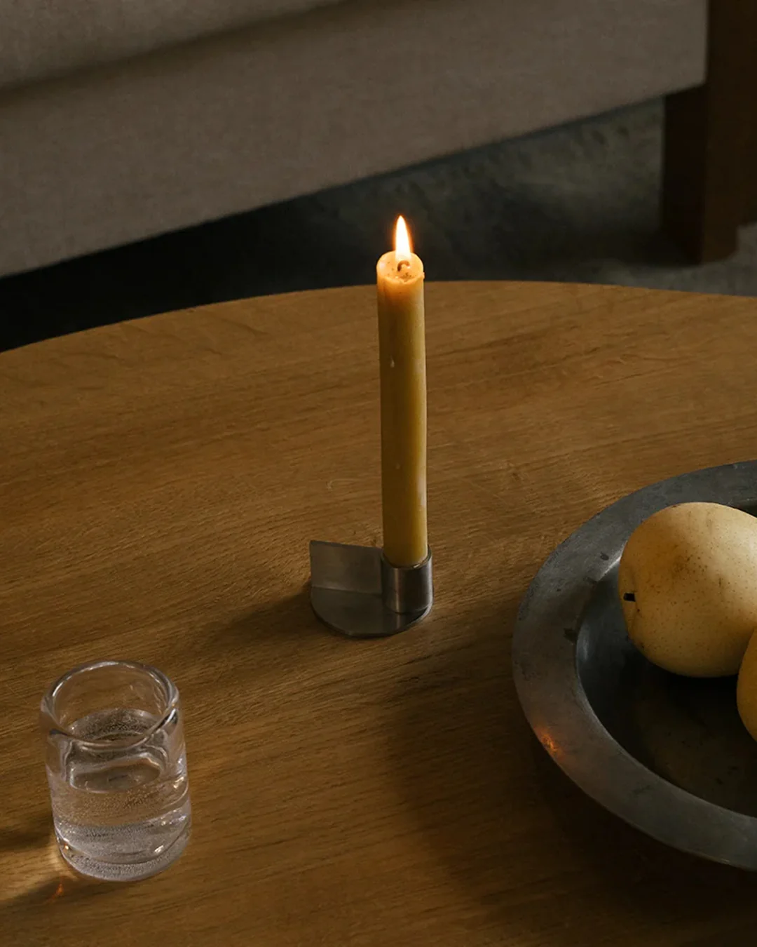Fundament Candle Holder | Stainless Steel | Form 1 - Image 2