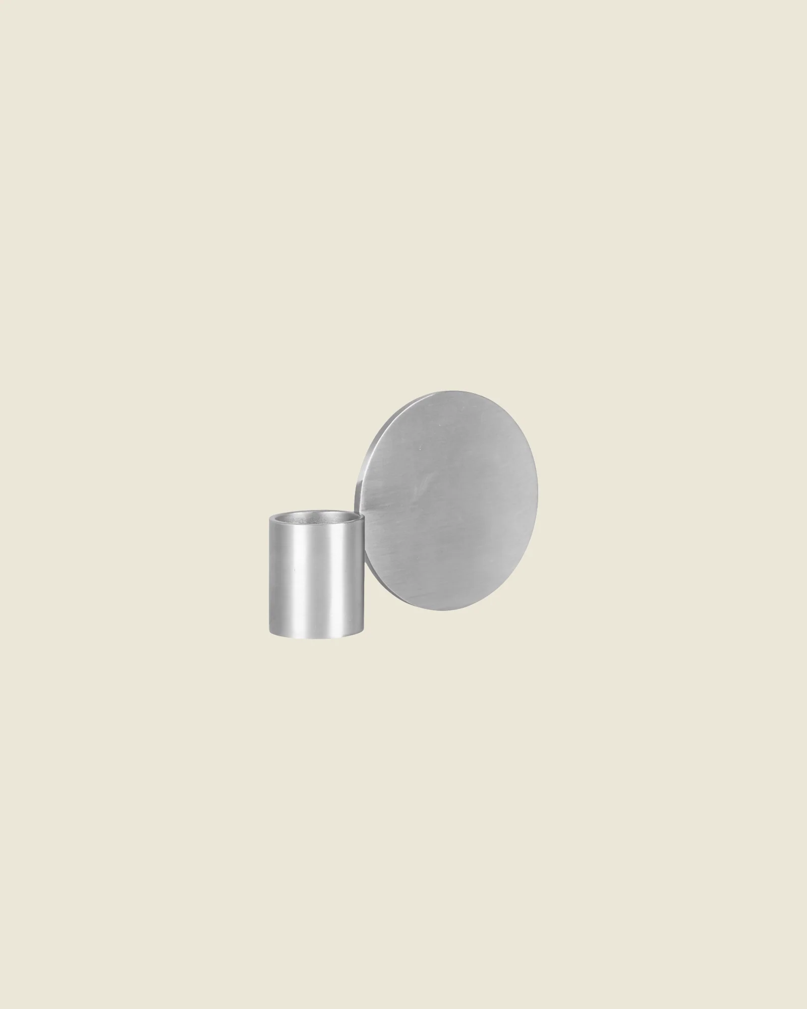 Fundament Candle Holder | Stainless Steel | Form 3