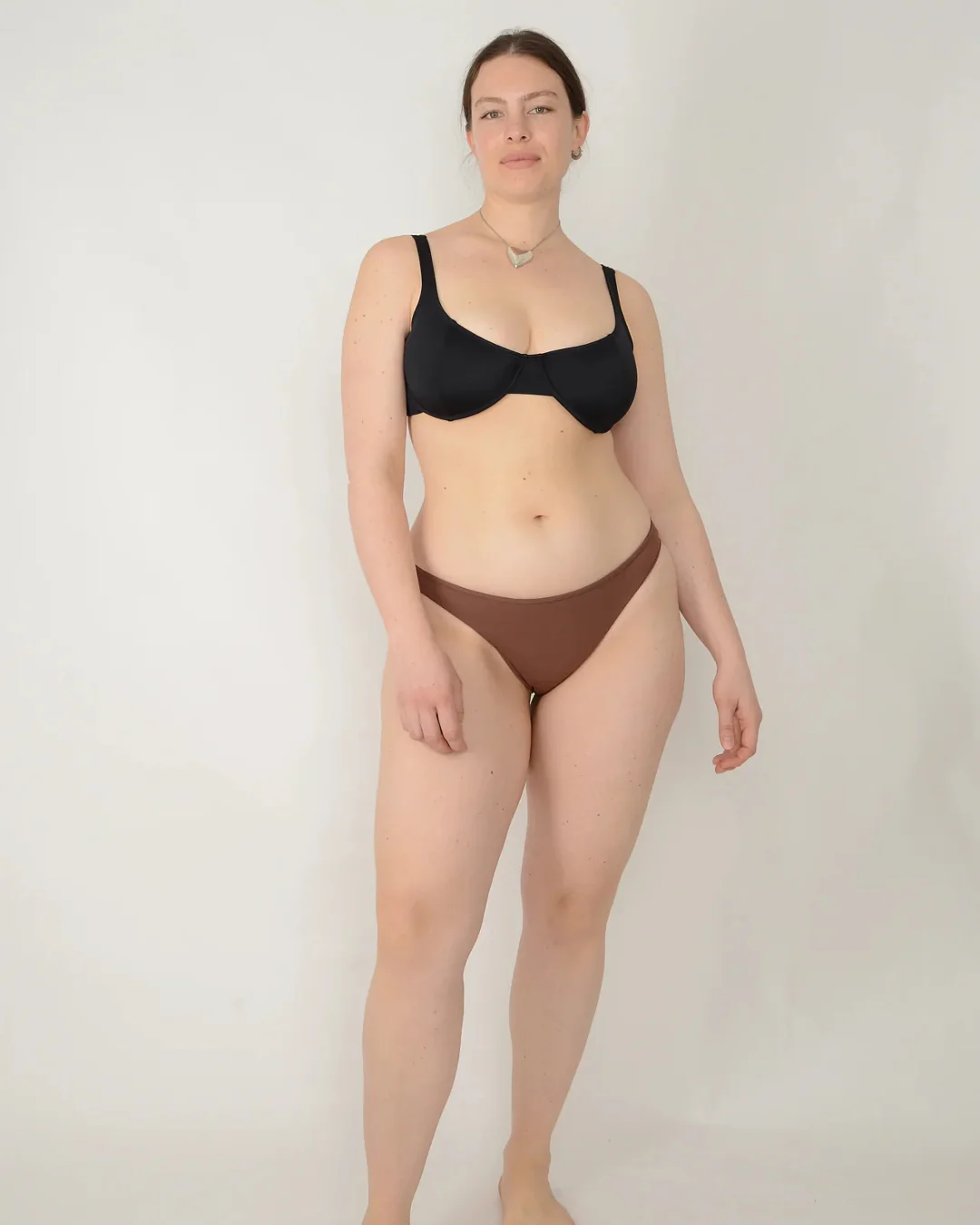 High Cut Bikini Bottoms | Cocoa - Image 2