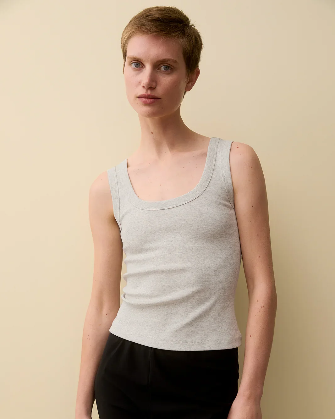 Hillie Tank | Heather Grey - Image 4